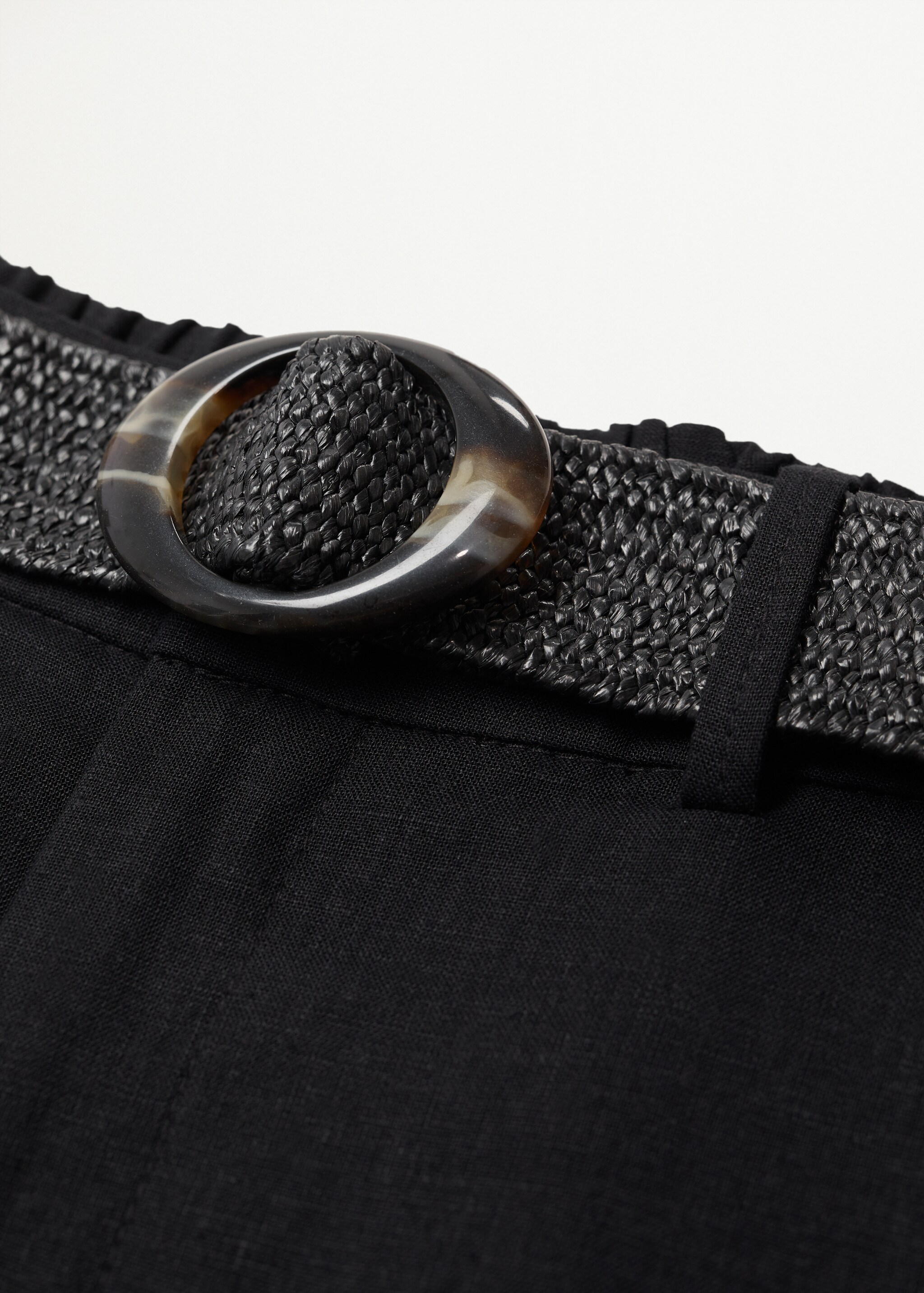 Pantalón lino cinturón - Detalle del artículo 8