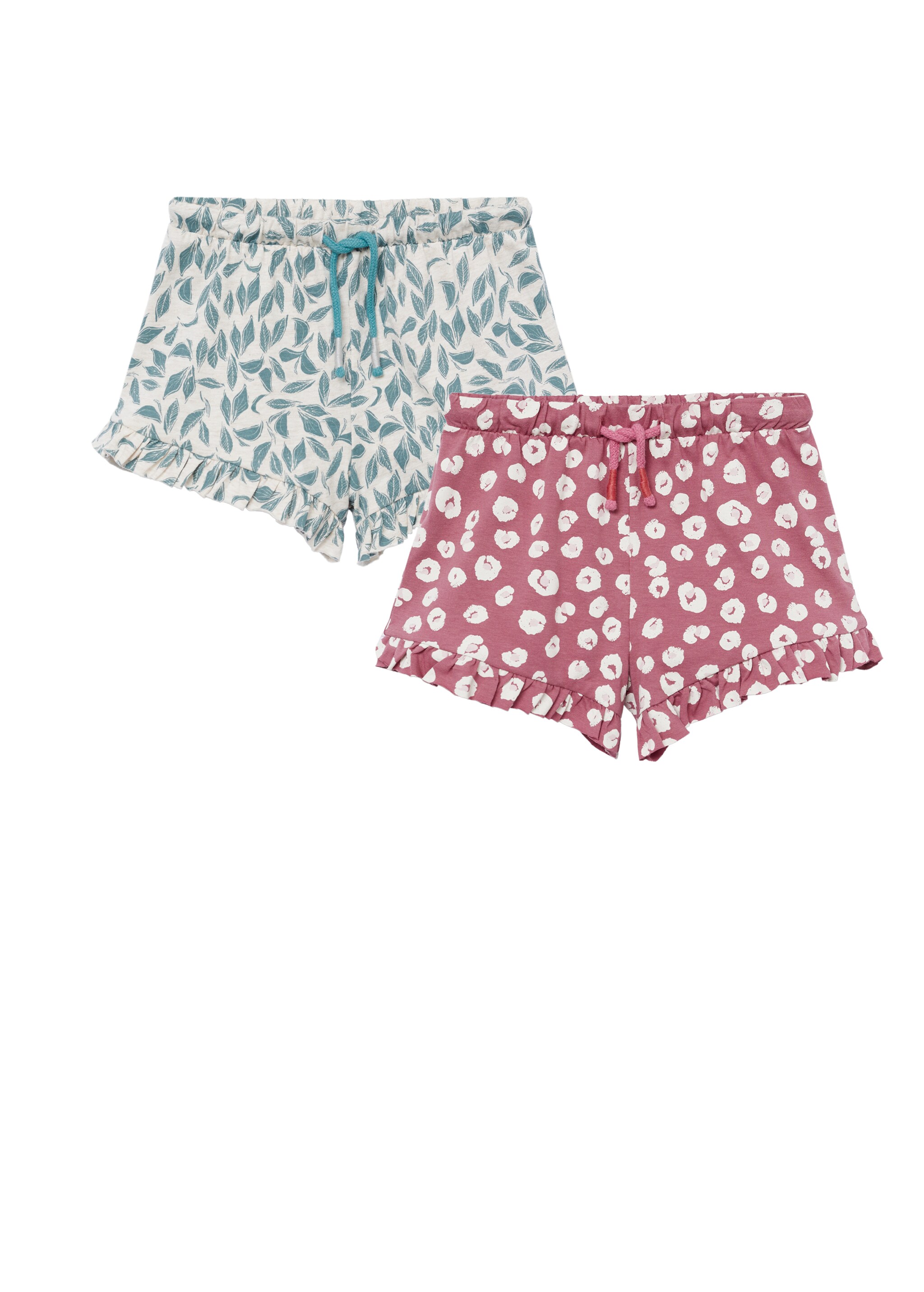 Pack 2 shorts estampados de algodón - Artículo sin modelo