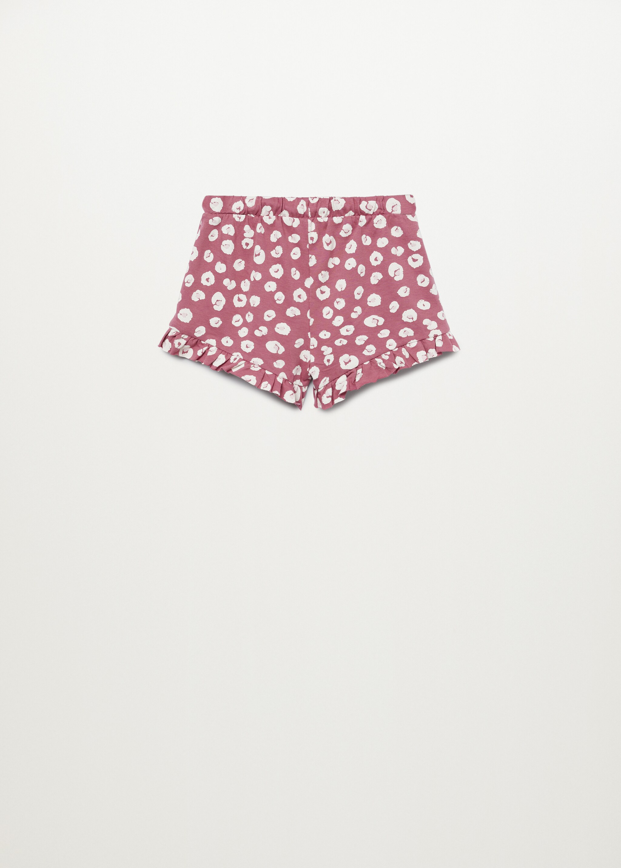 Pack 2 shorts estampados de algodón - Reverso del artículo