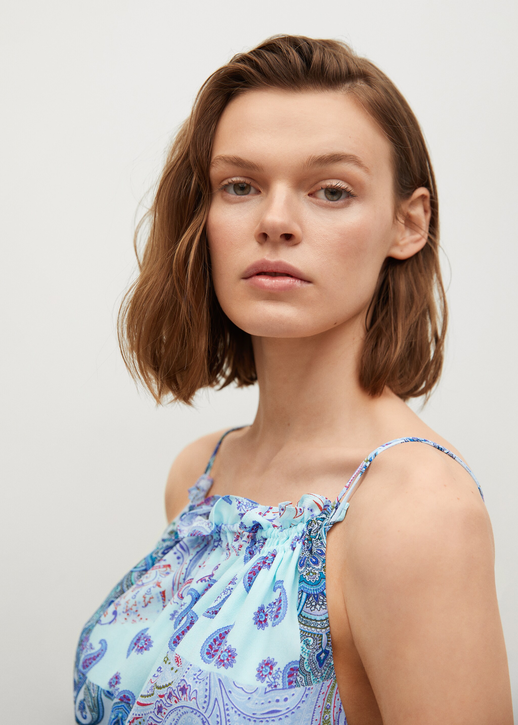 Vestido estampado paisley - Detalle del artículo 1