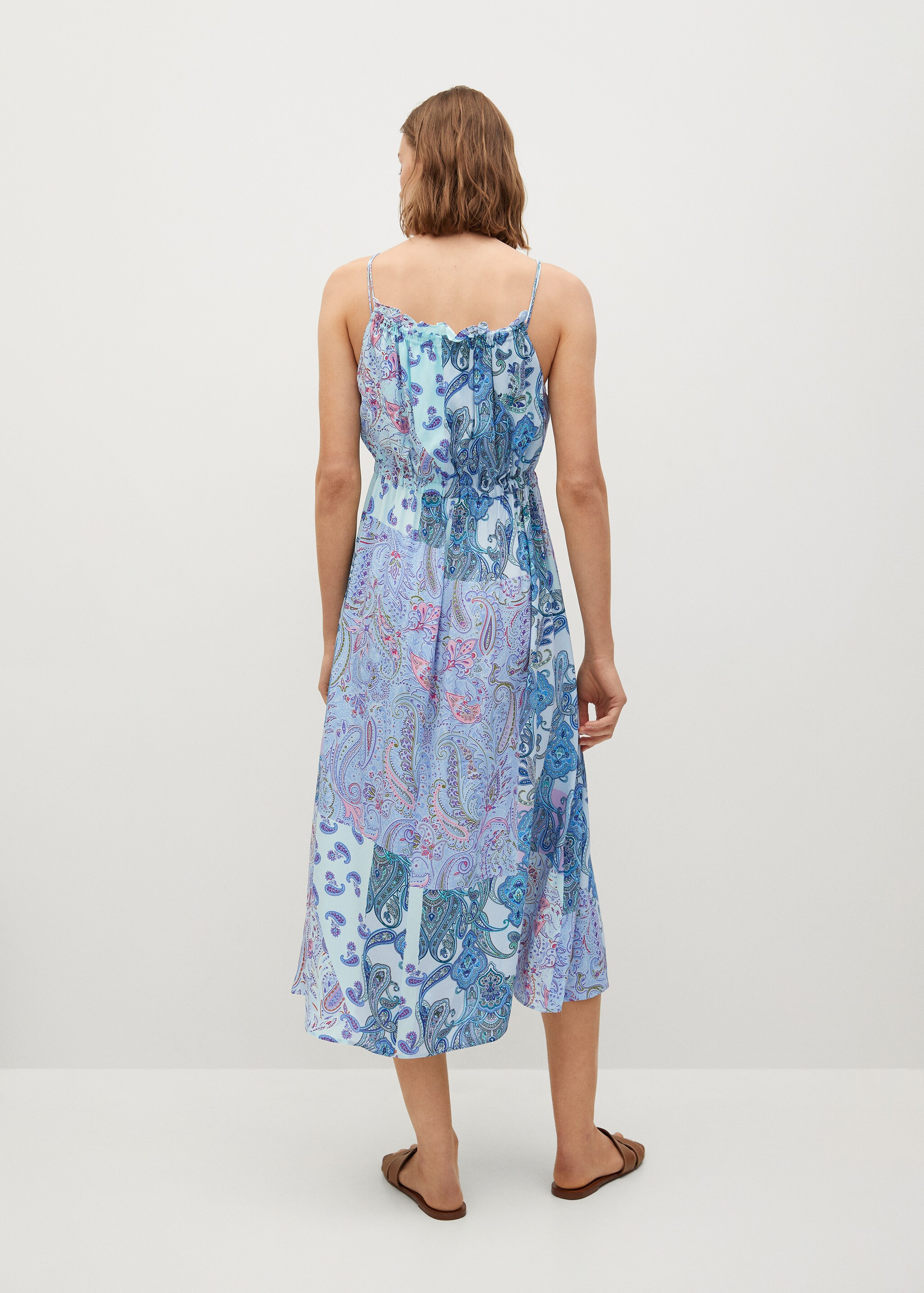 Vestido estampado paisley - Reverso del artículo