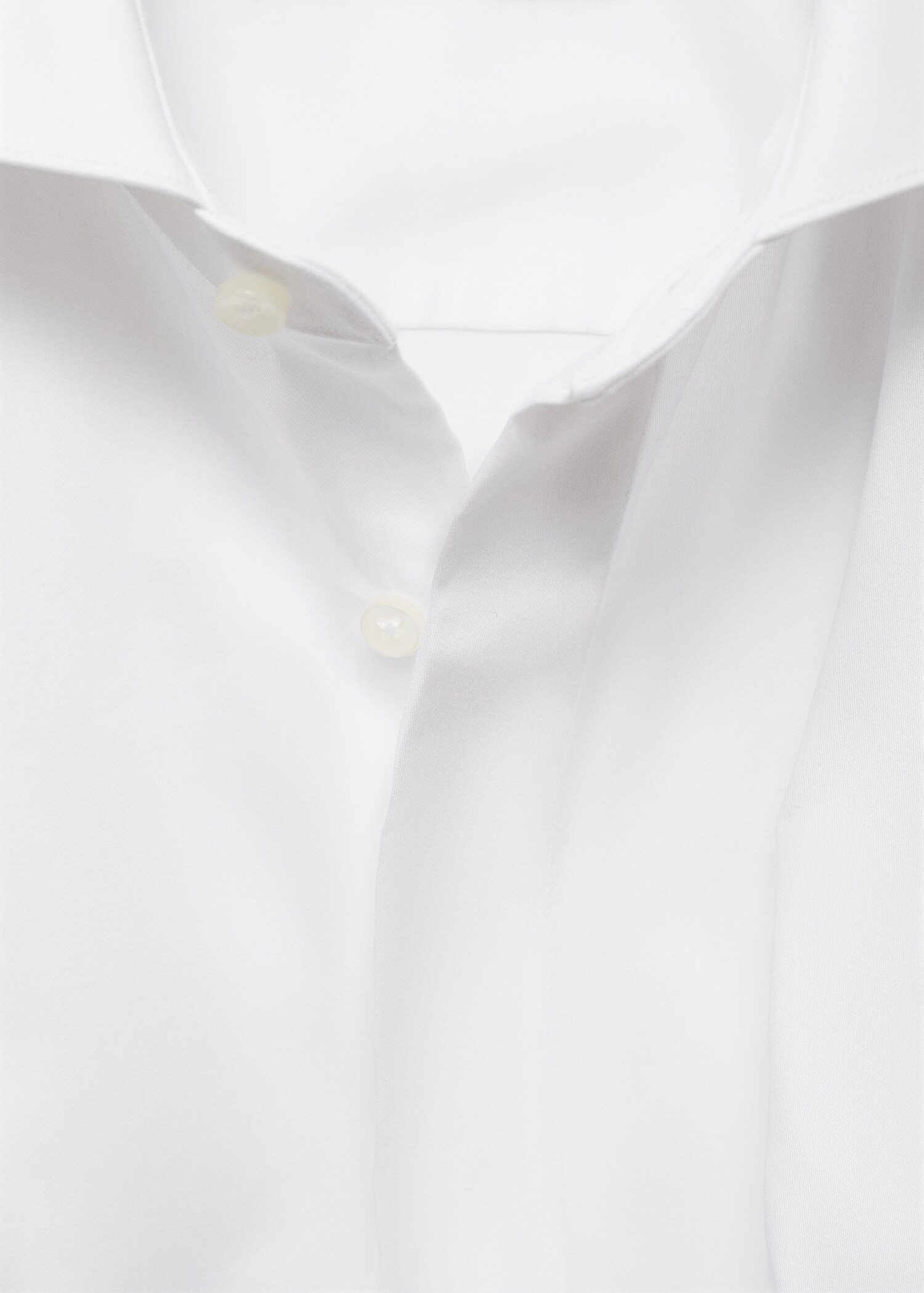 100% cotton slim-fit suit shirt - Details of the article 8