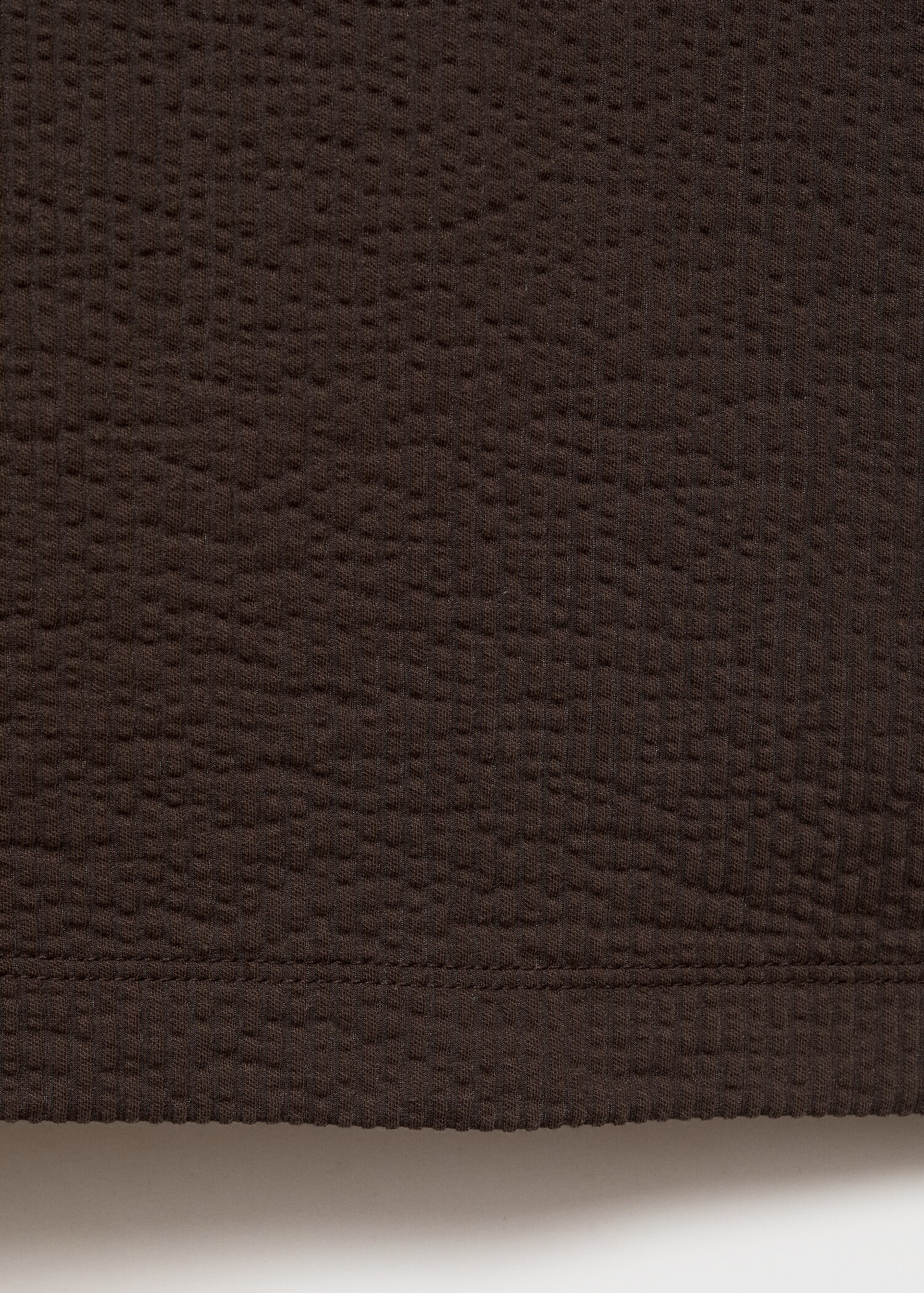 Poloshirt aus Seersucker-Baumwolle - Detail des Artikels 0