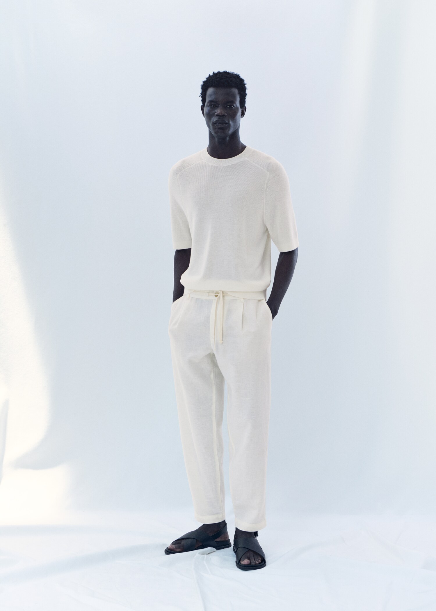 T-shirt en maille fine - Détail de l'article 3