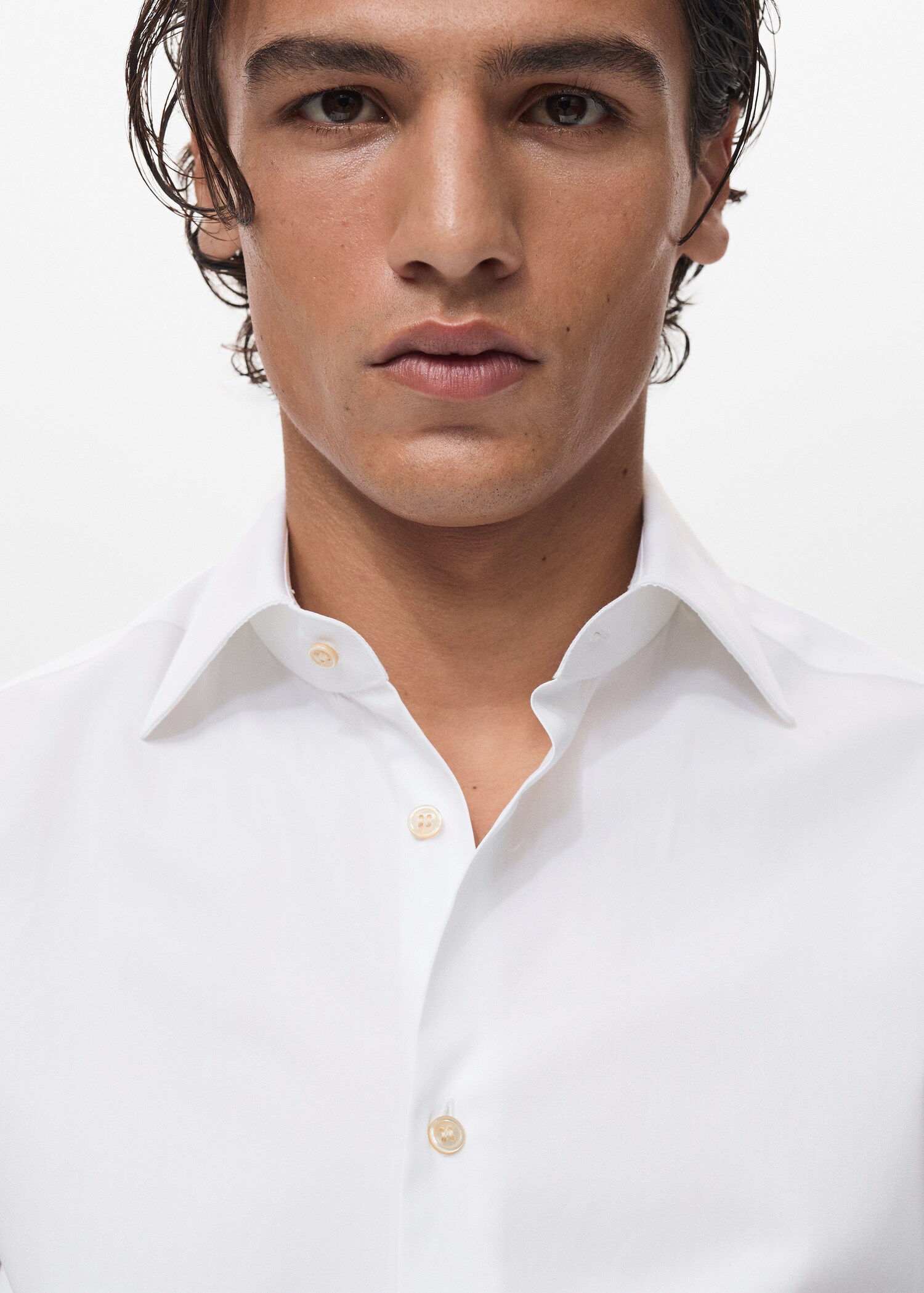 Camisa slim fit 100% algodón - Detalle del artículo 1