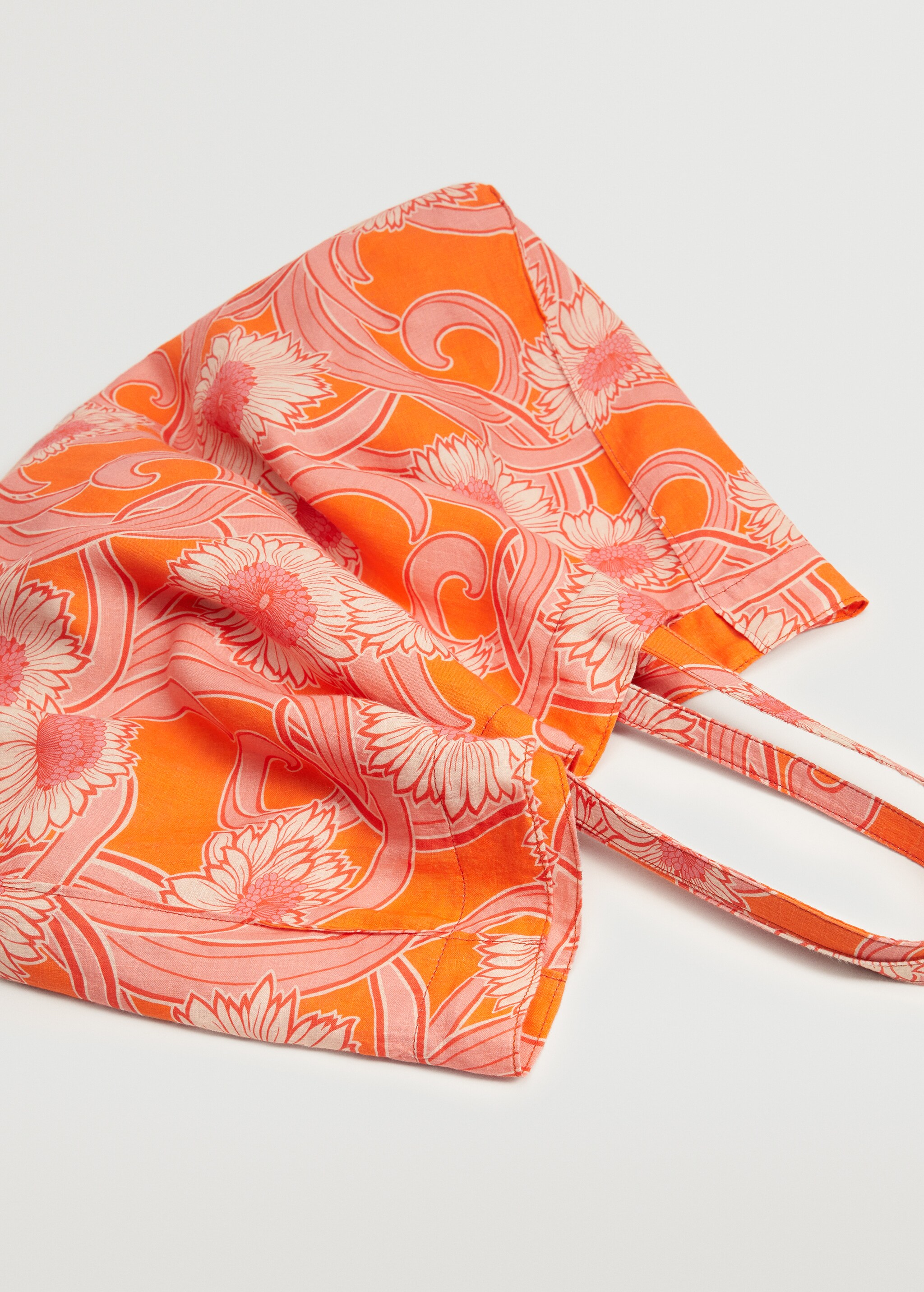 Bolso maxi shopper lino - Detalle del artículo 2