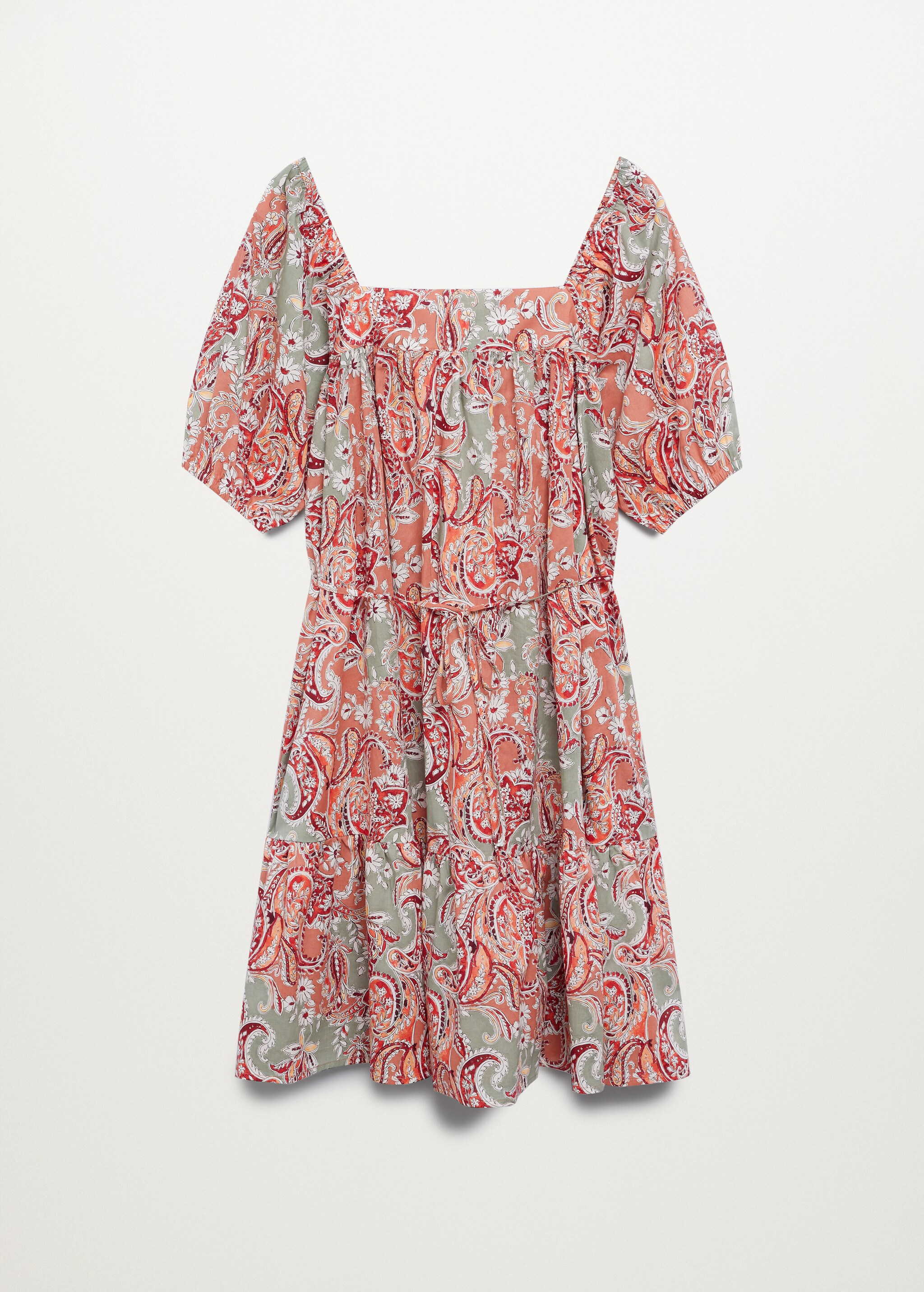 Vestido algodón volante - Artículo sin modelo