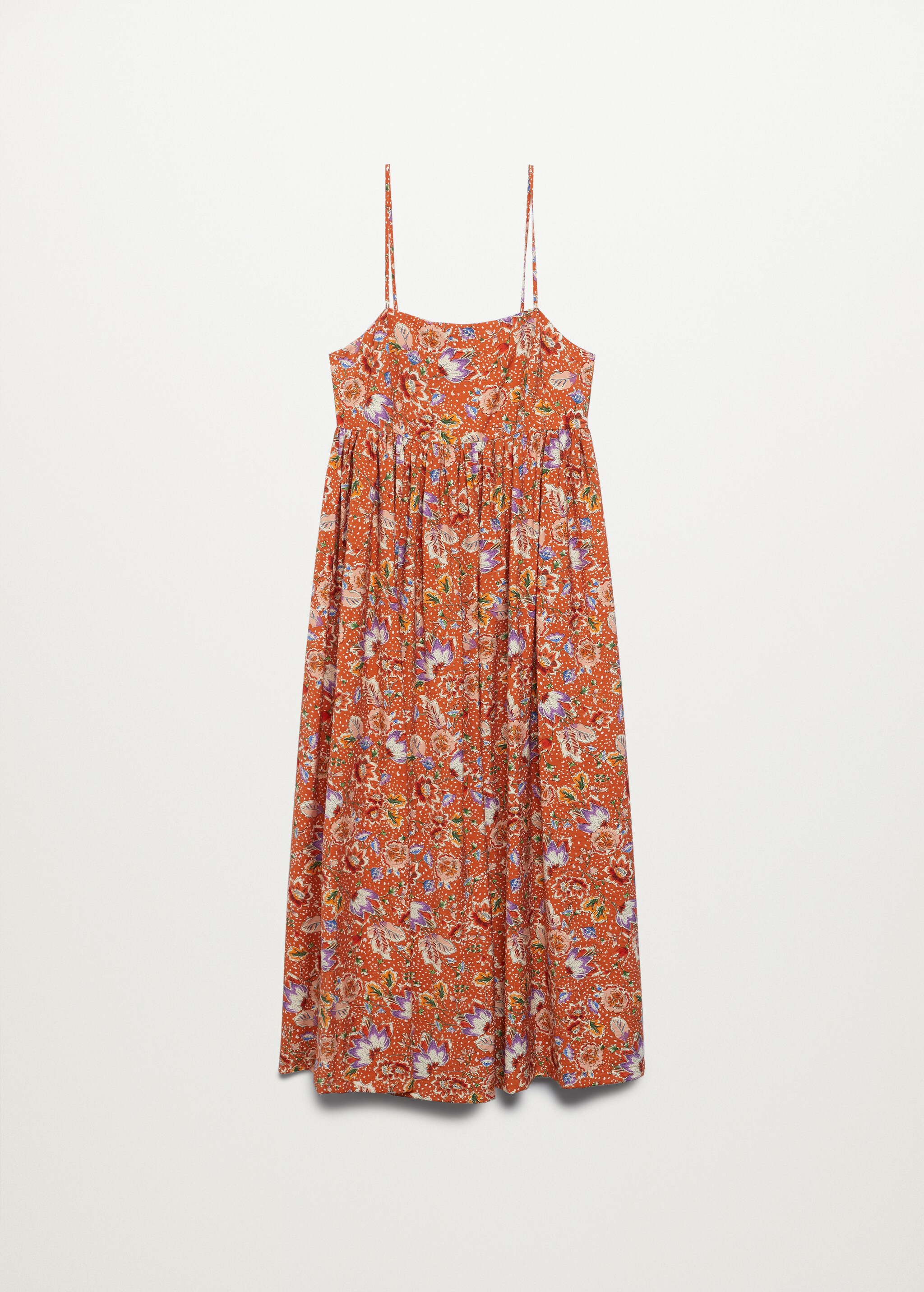 Ruffles flowy dress - Article without model