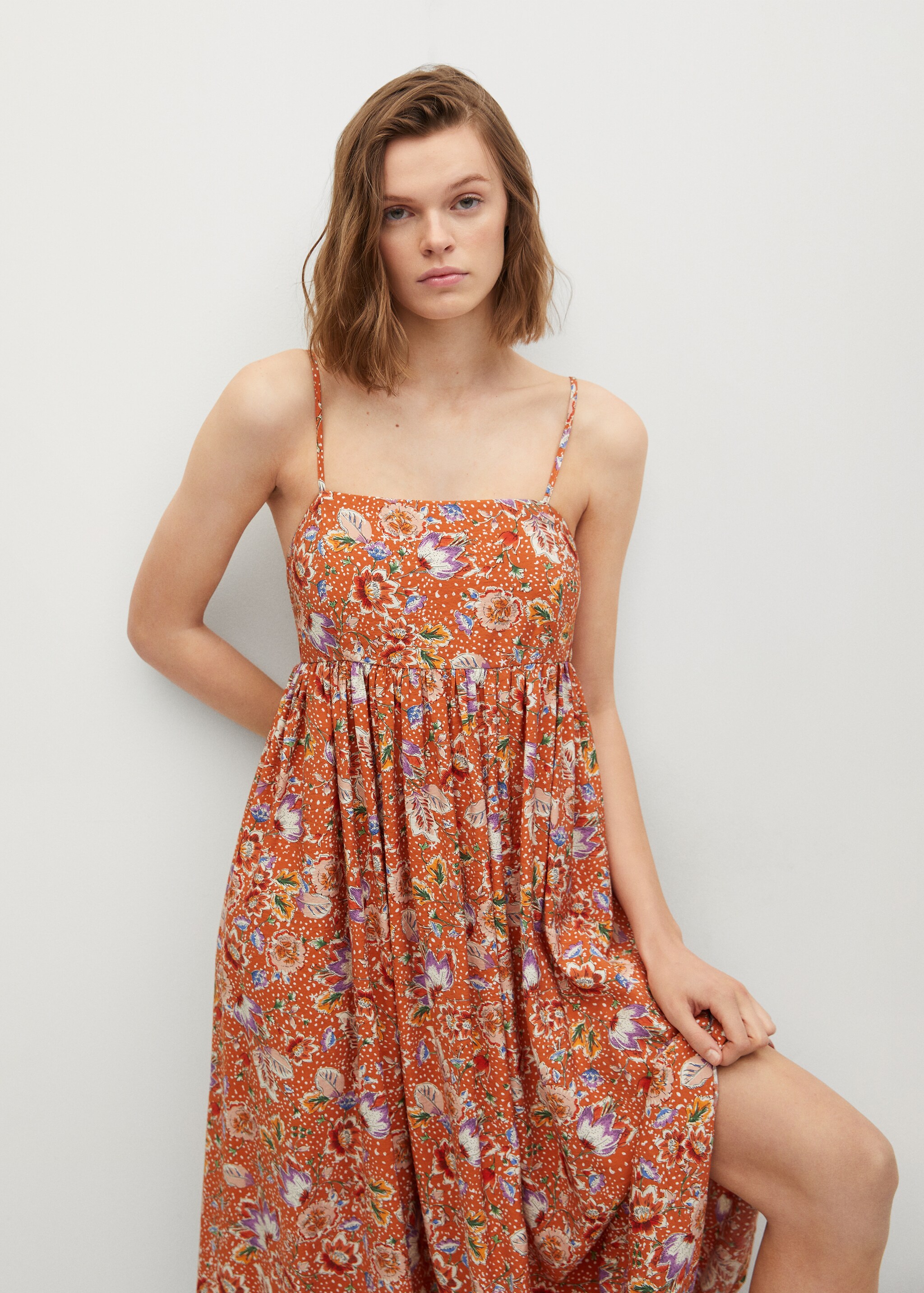 Ruffles flowy dress - Details of the article 3