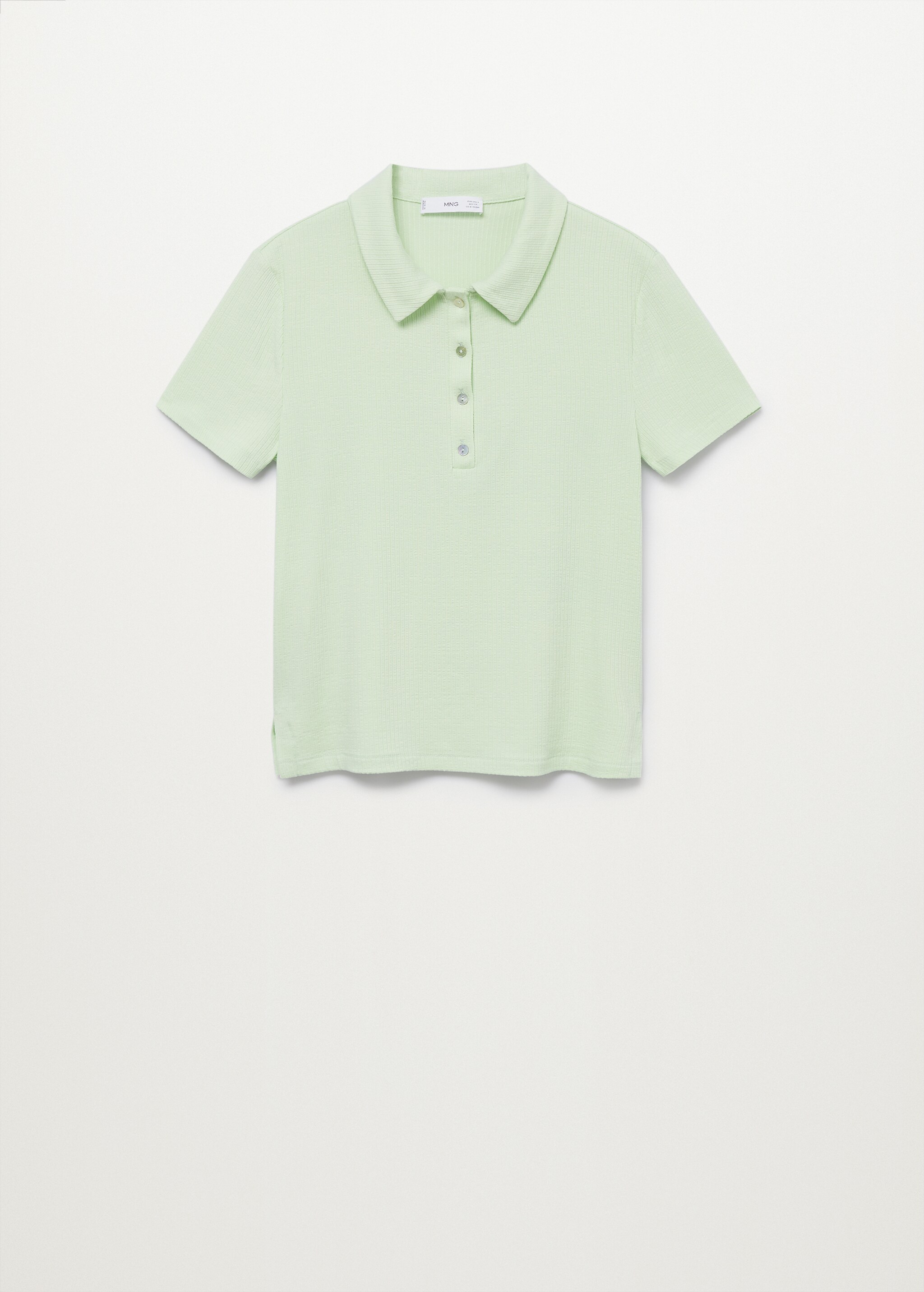 Polo canalé - Artículo sin modelo