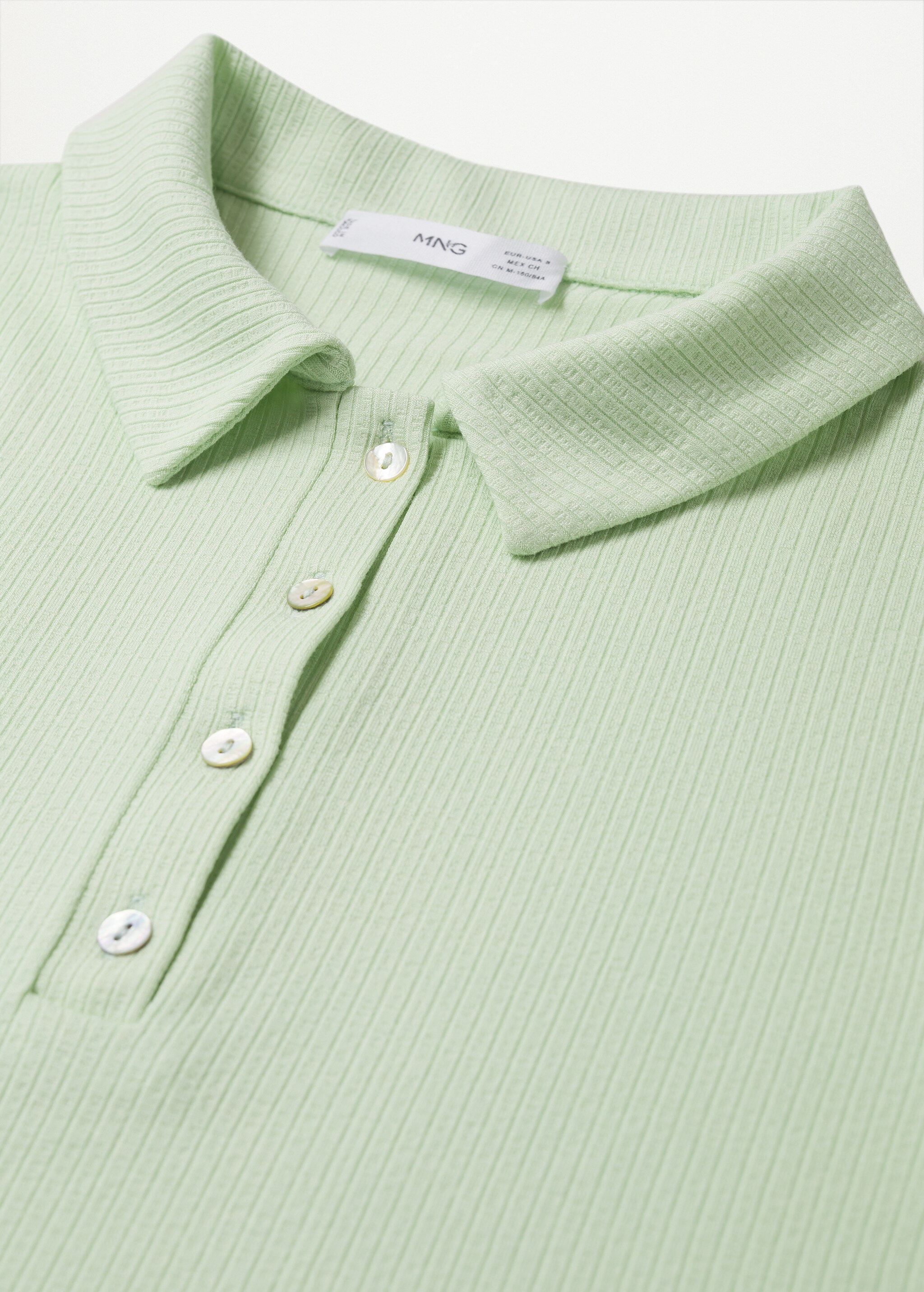 Polo canalé - Detalle del artículo 8