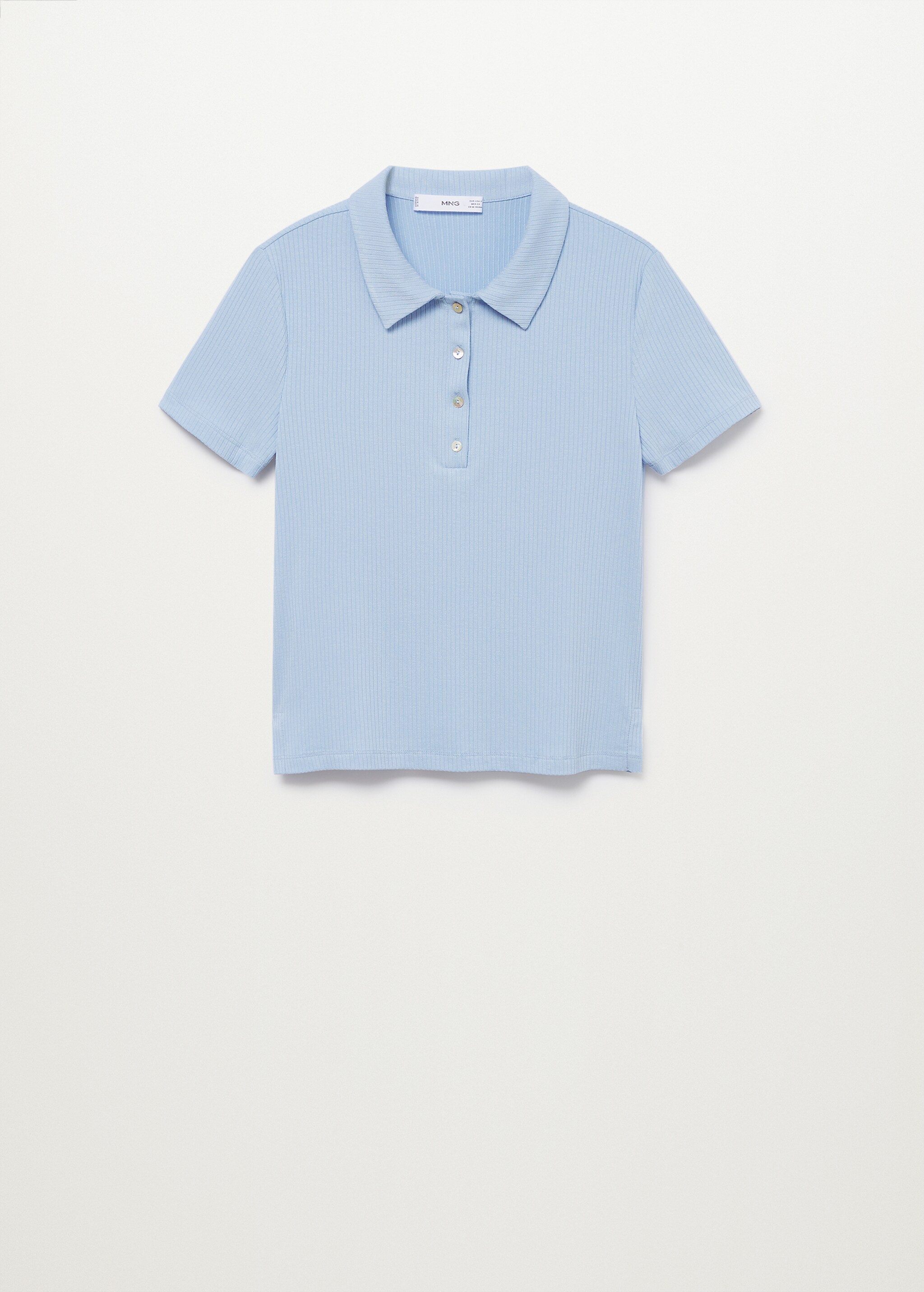 Polo canalé - Artículo sin modelo