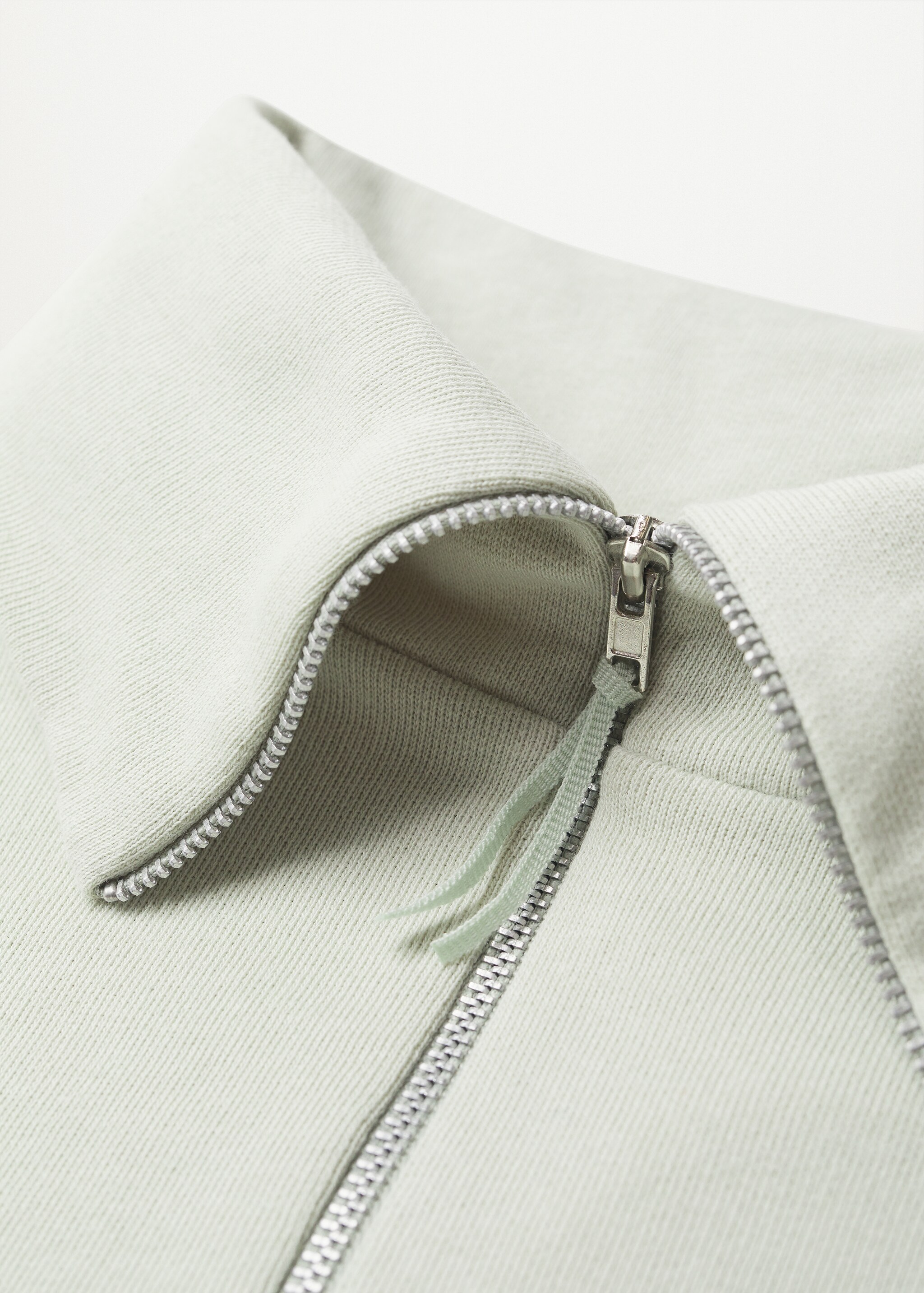 Funnel neck cotton sweatshirt - Details of the article 8