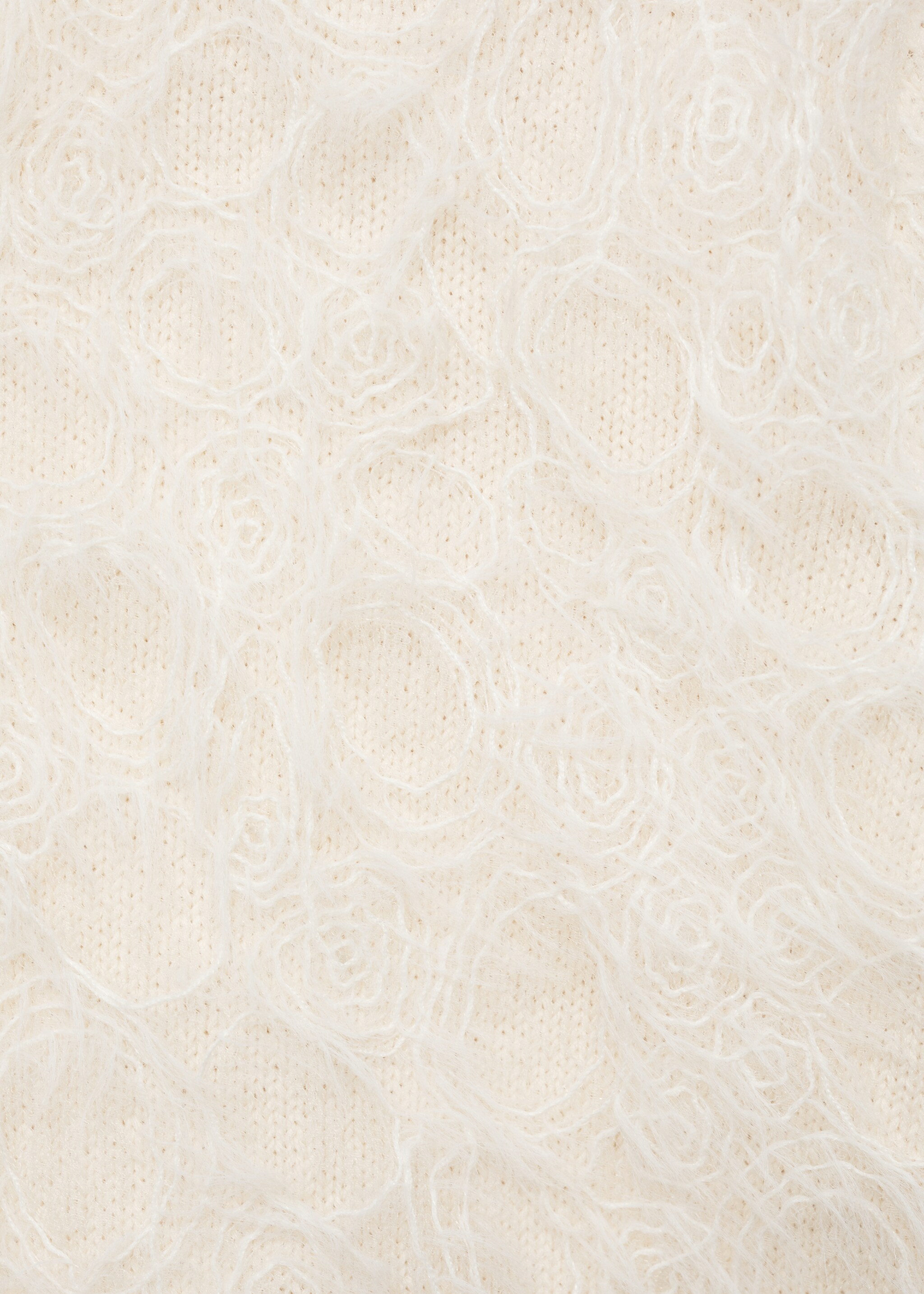 Cárdigan crop punto - Detalle del artículo 0, Beige. Ref: 87068649-00.