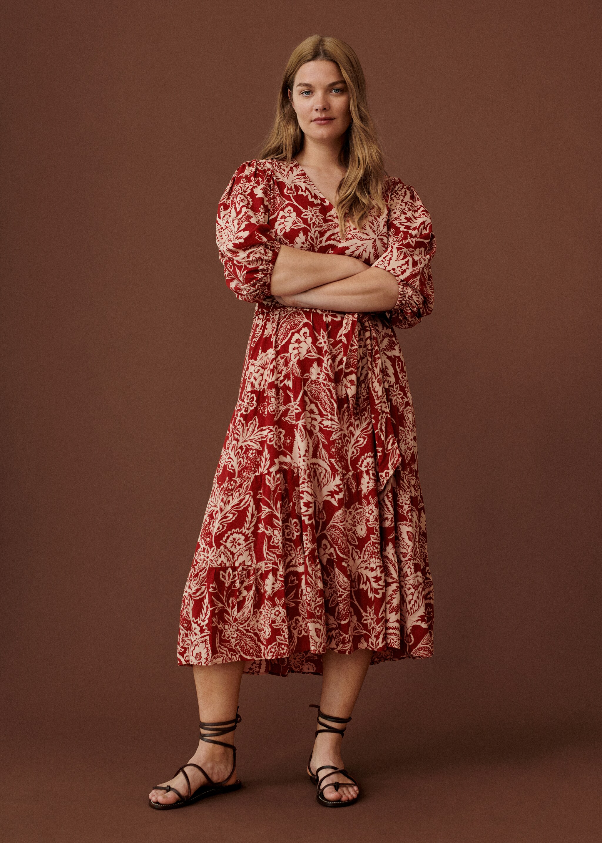 Vestido fluido estampado - Detalle del artículo 5