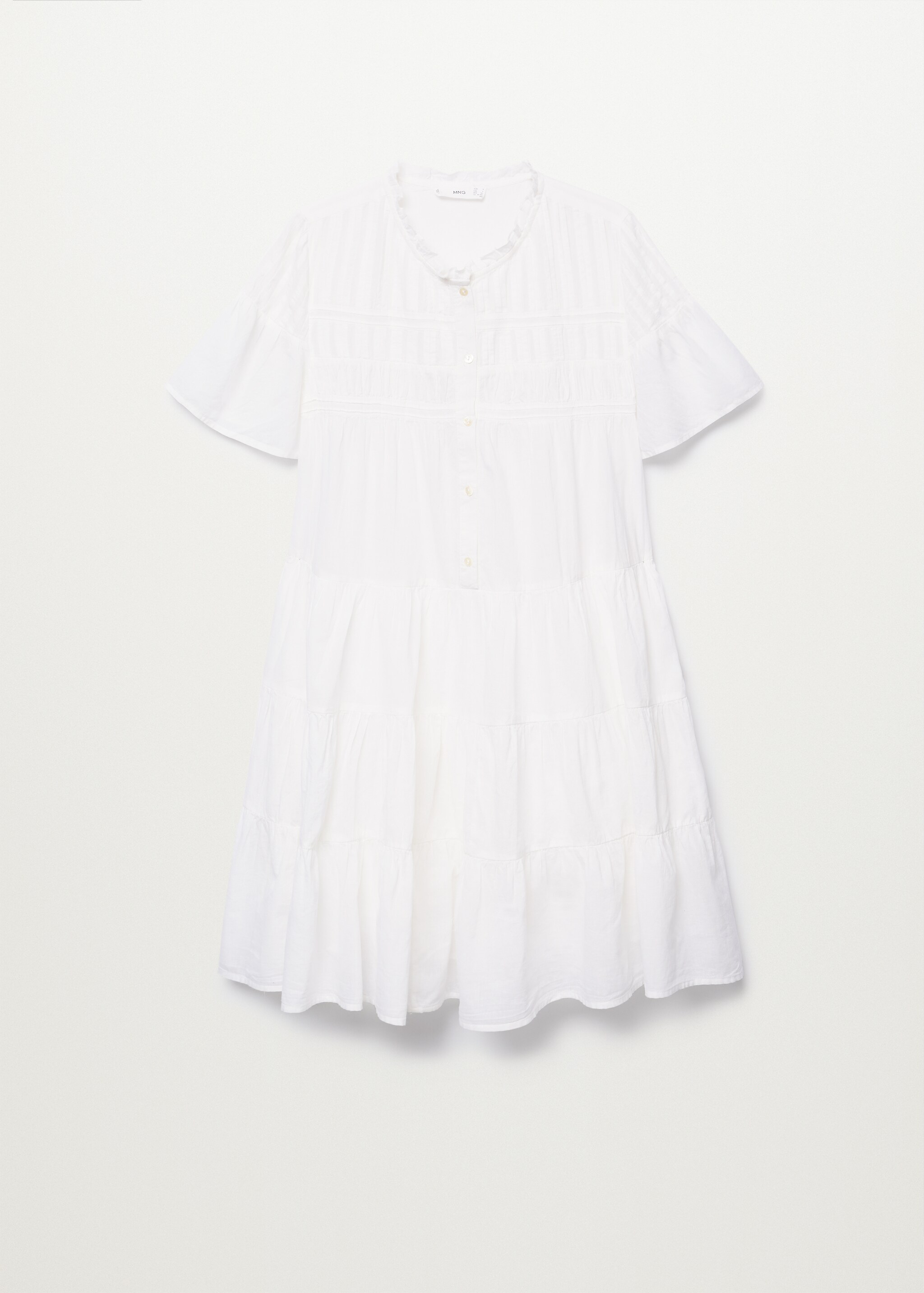 Vestido algodón volantes - Artículo sin modelo