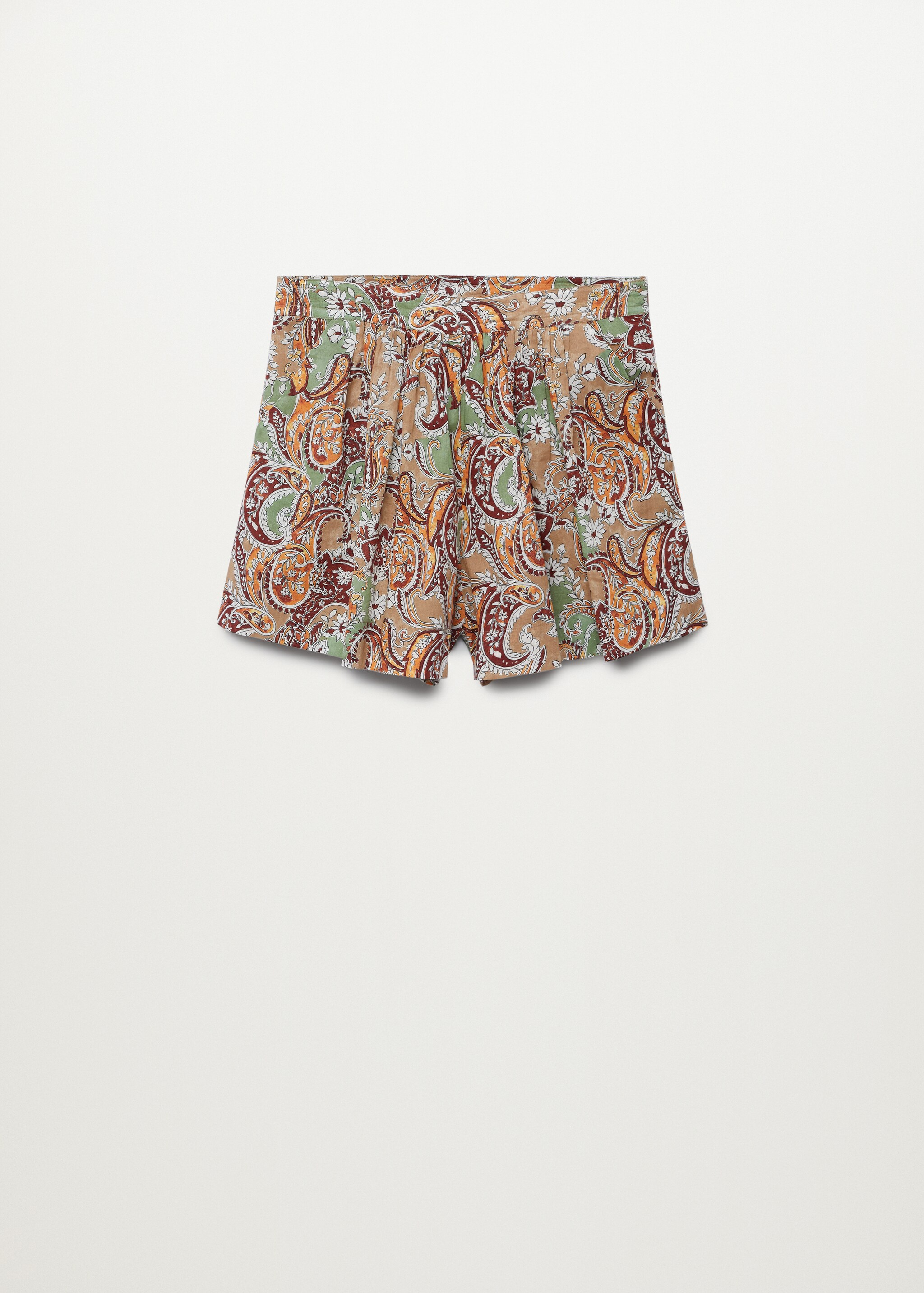 Short coton imprimé - Article sans modèle