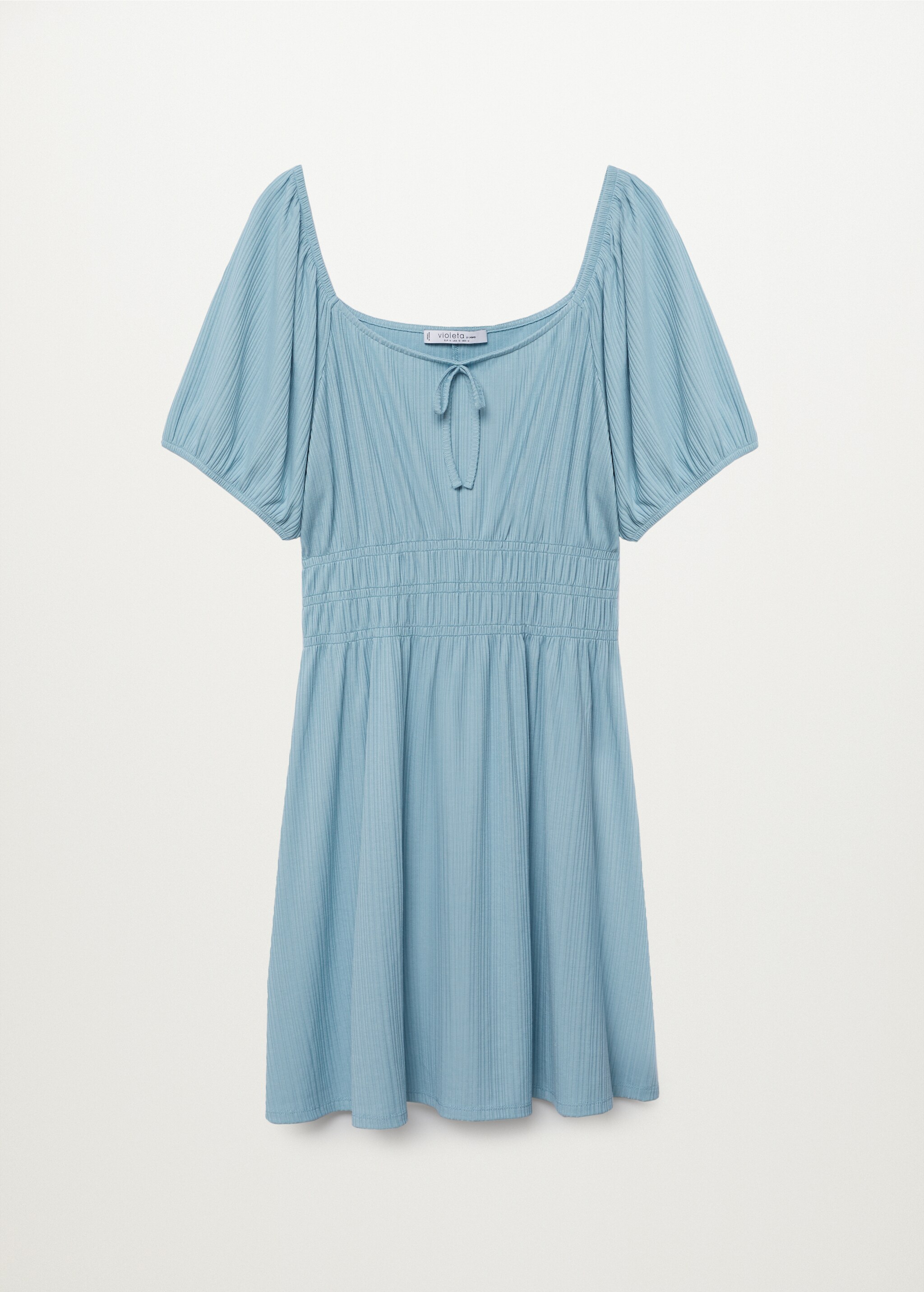 Vestido punto canalé - Artículo sin modelo