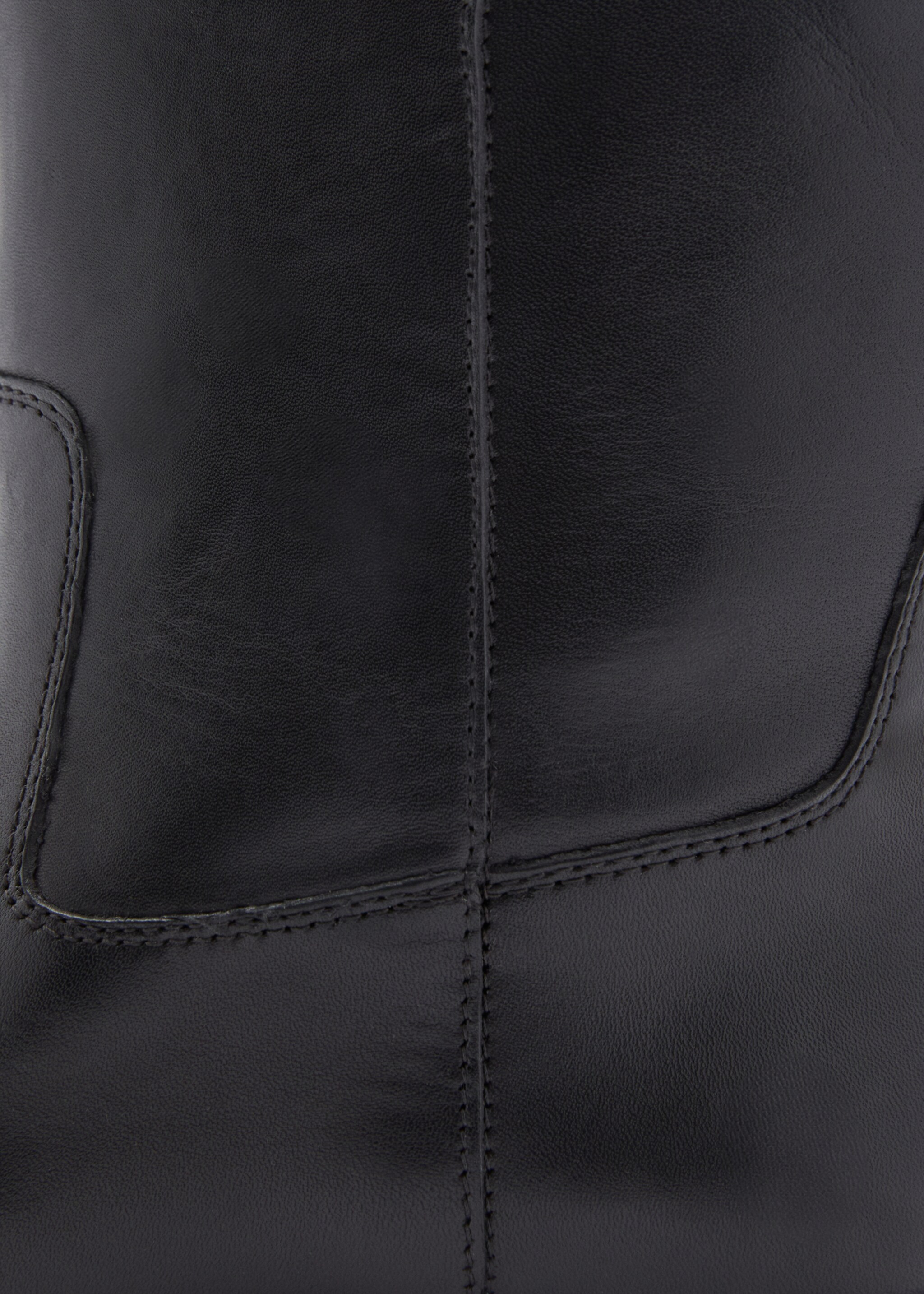 Bota alta piel - Detalle del artículo 2, Negro. Ref: 87070412-00.