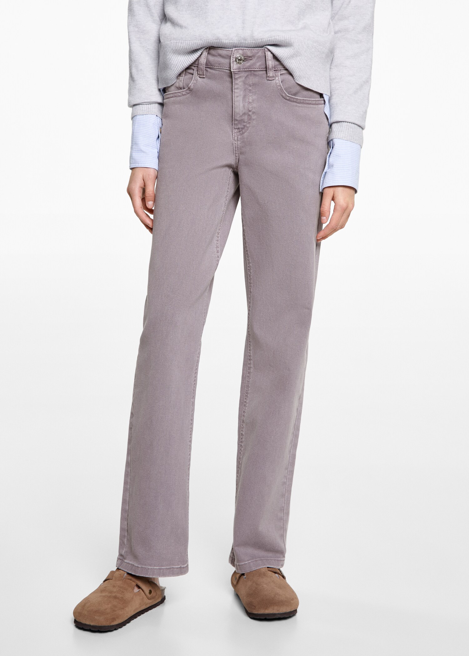 Straight fit jeans - Medium plane