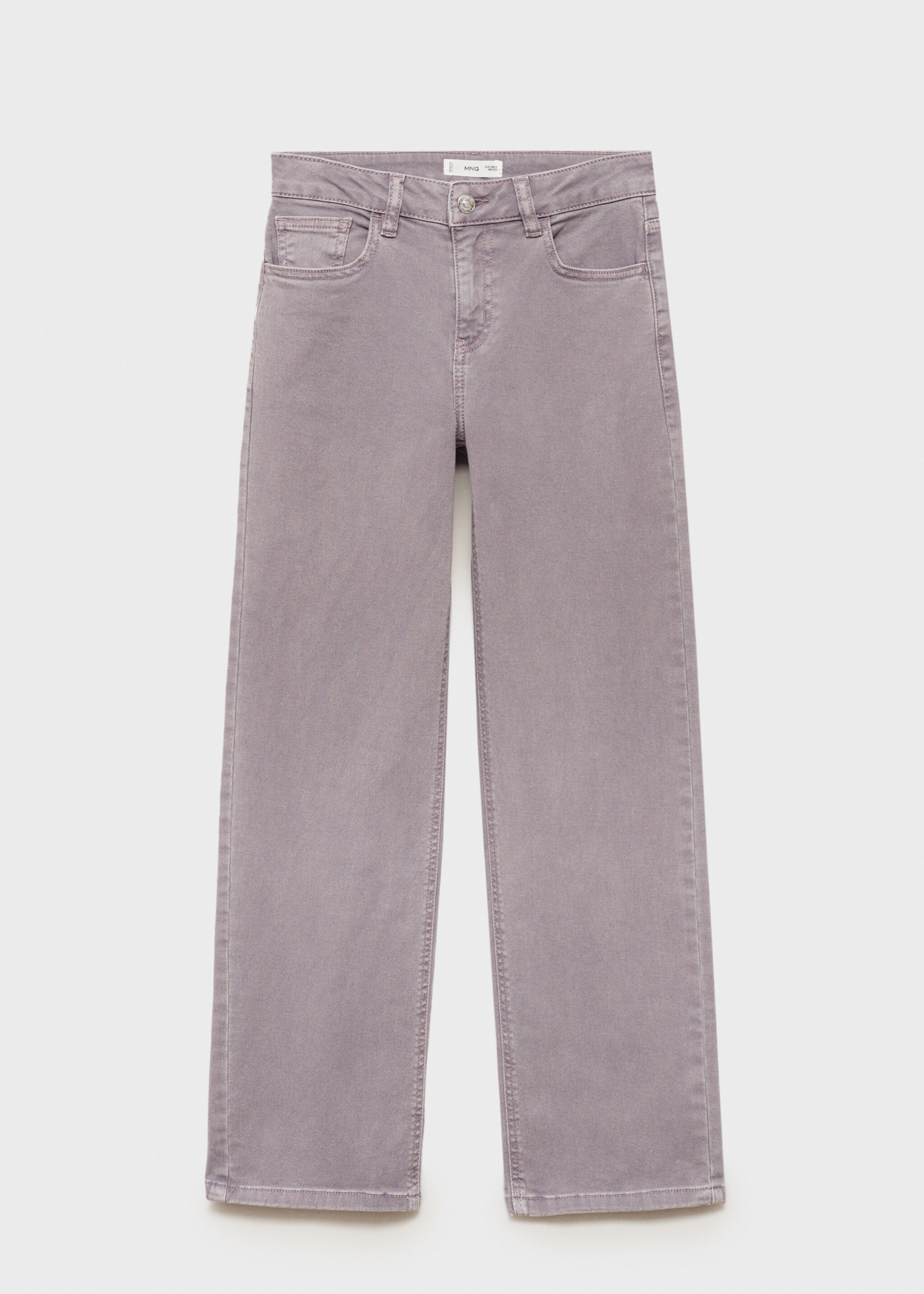 Straight fit jeans - Article without model, Lilac. Ref: 87070417-00.