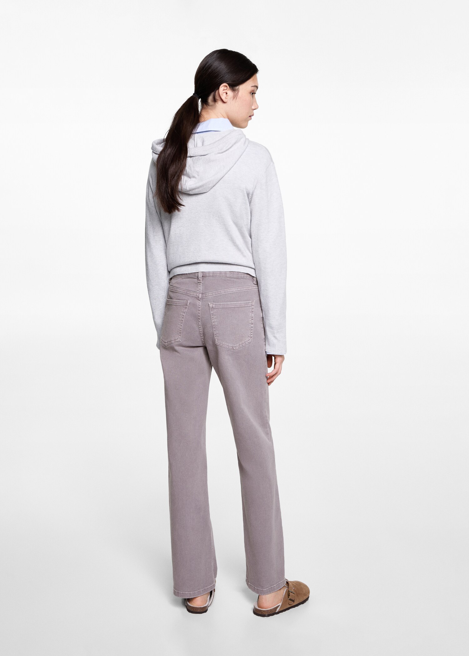 Straight fit jeans - Reverse of the article