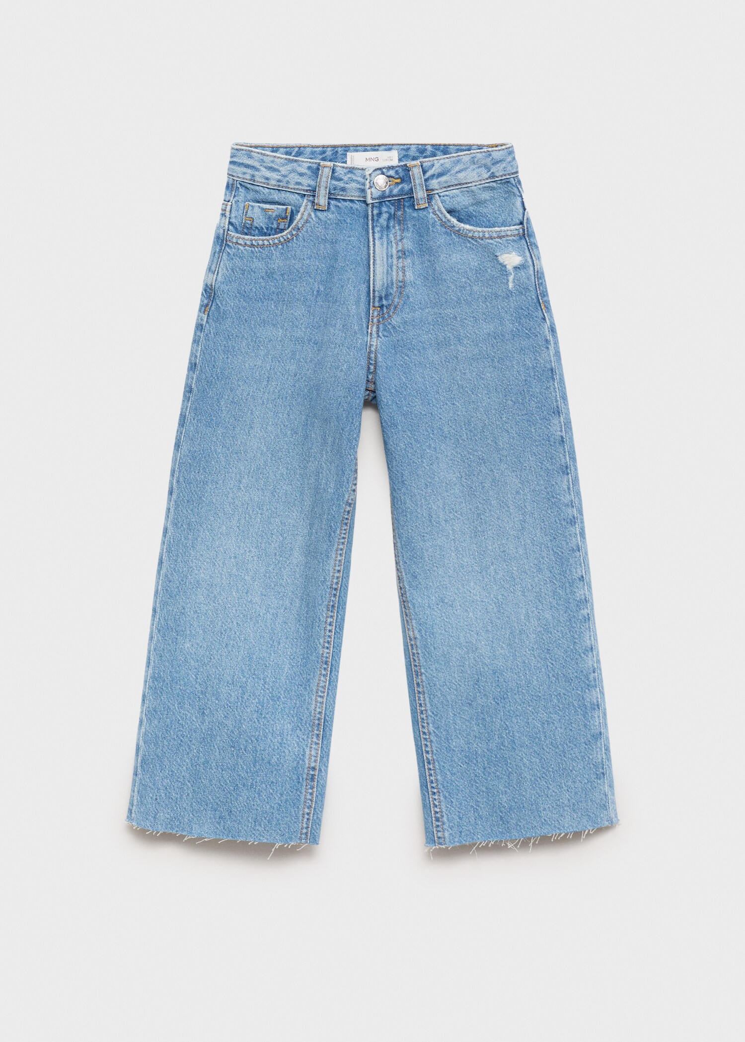 Jeans culotte mid-waist comfort - Article without model