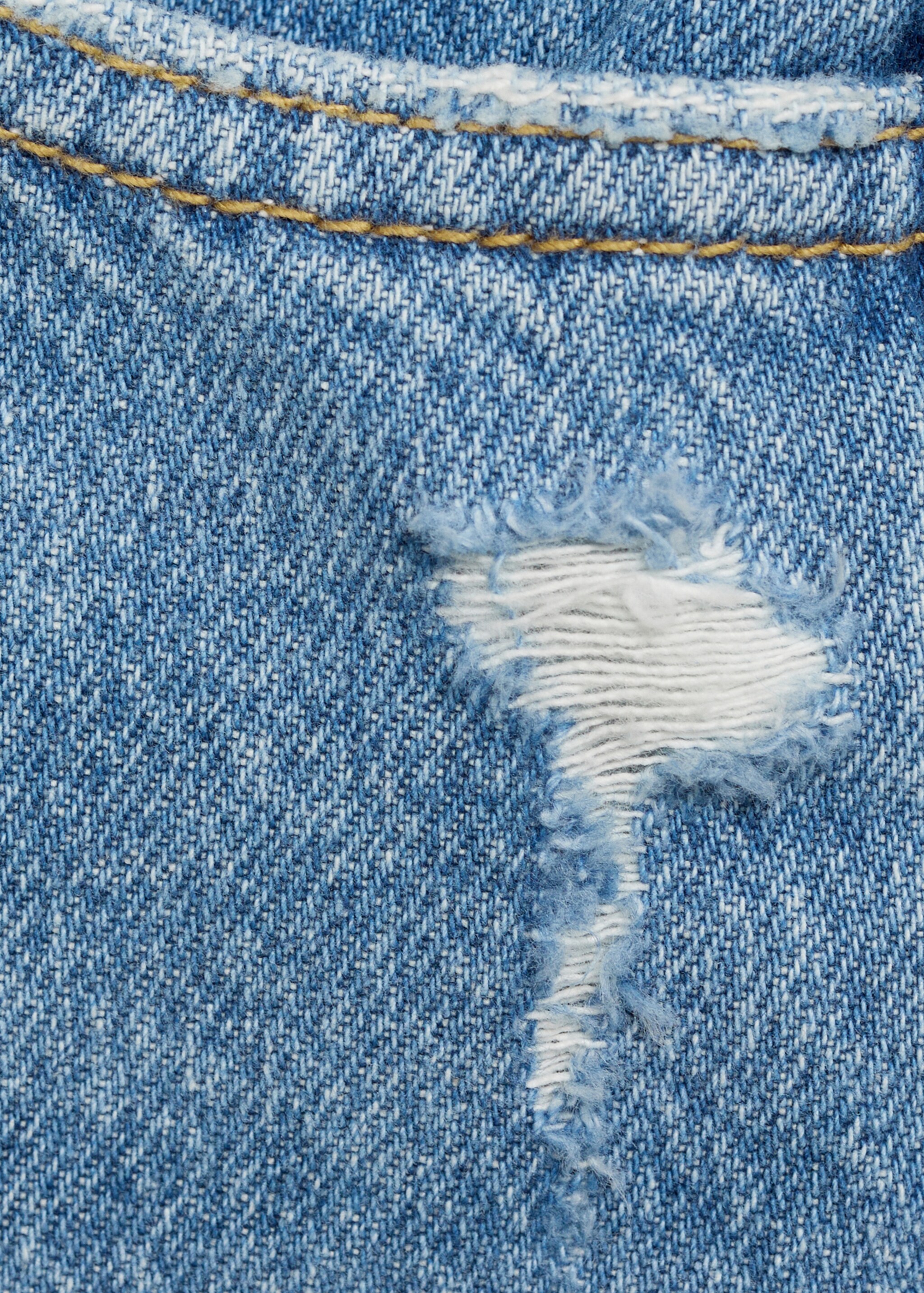 Jupe-culotte jean - Détail de l'article 0, Bleu moyen. Ref: 87070418-00.