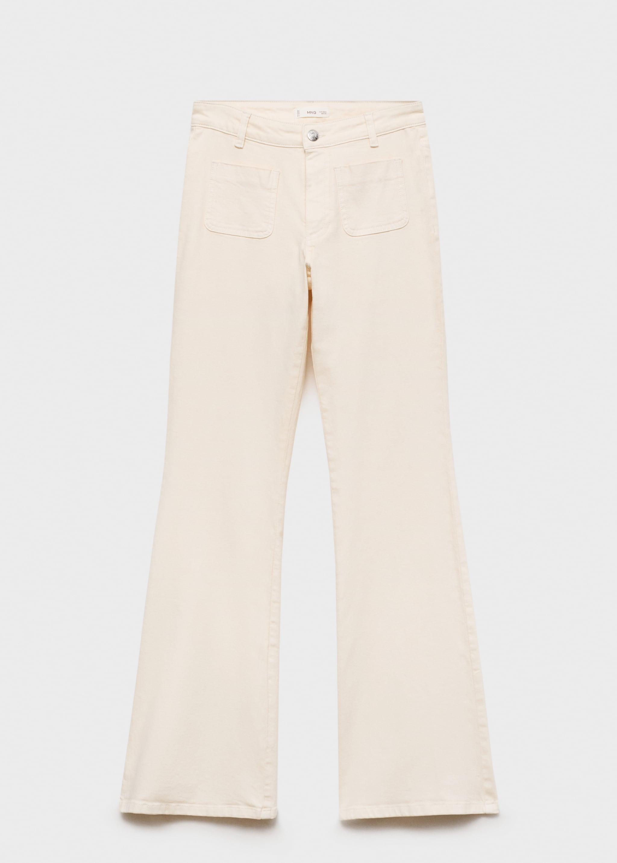 Texans flare butxaques - Article sense model, Blanc trencat. Ref: 87070420-00.