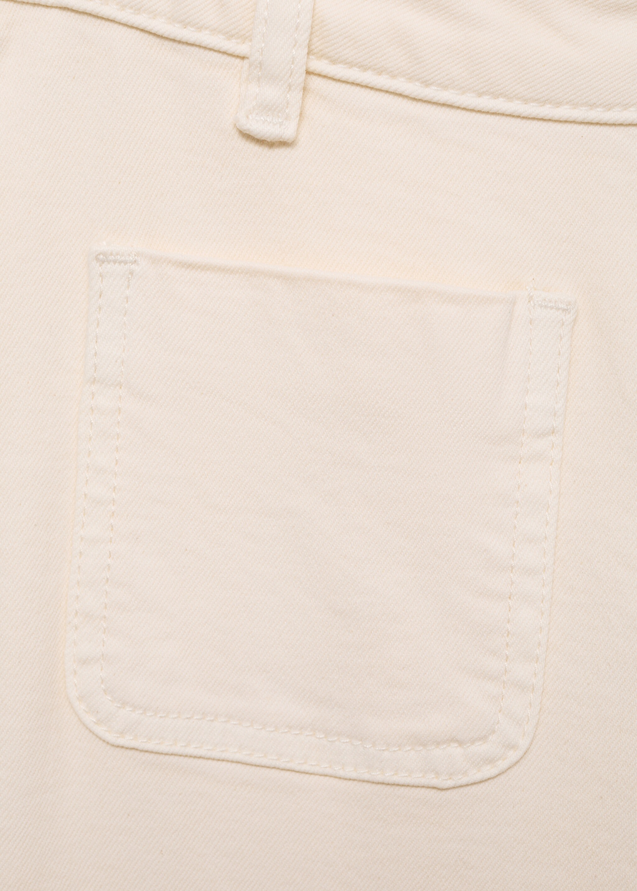 Texans flare butxaques - Detall de l'article 0, Blanc trencat. Ref: 87070420-00.