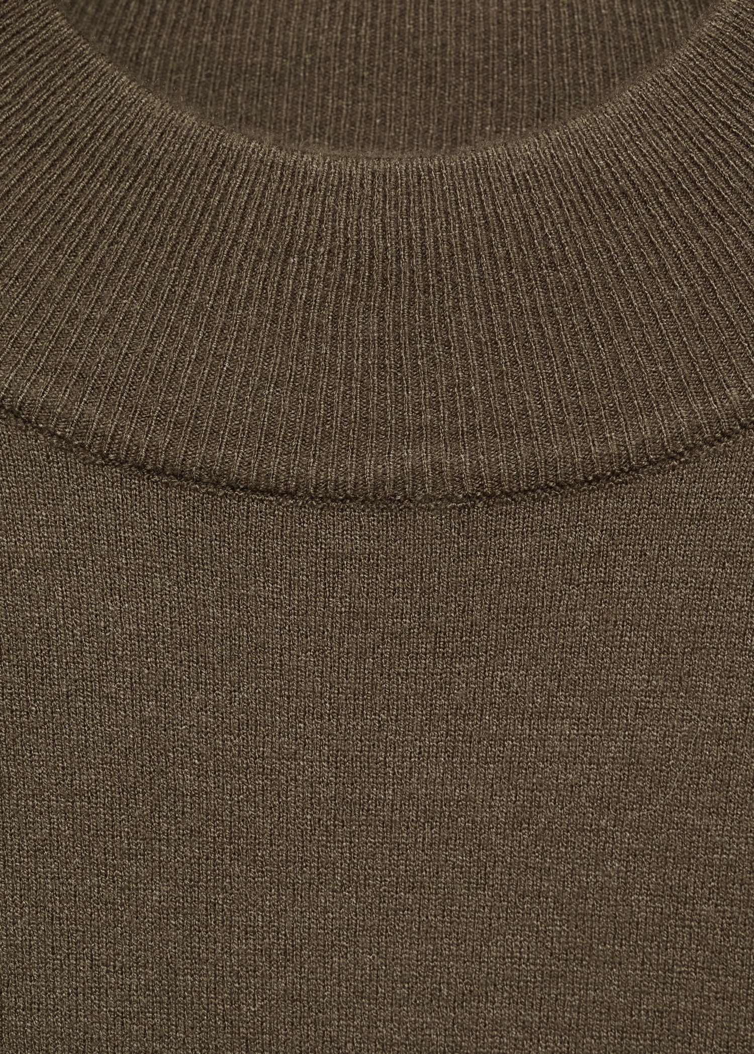 Perkins-neck knitted dress - Details of the article 8