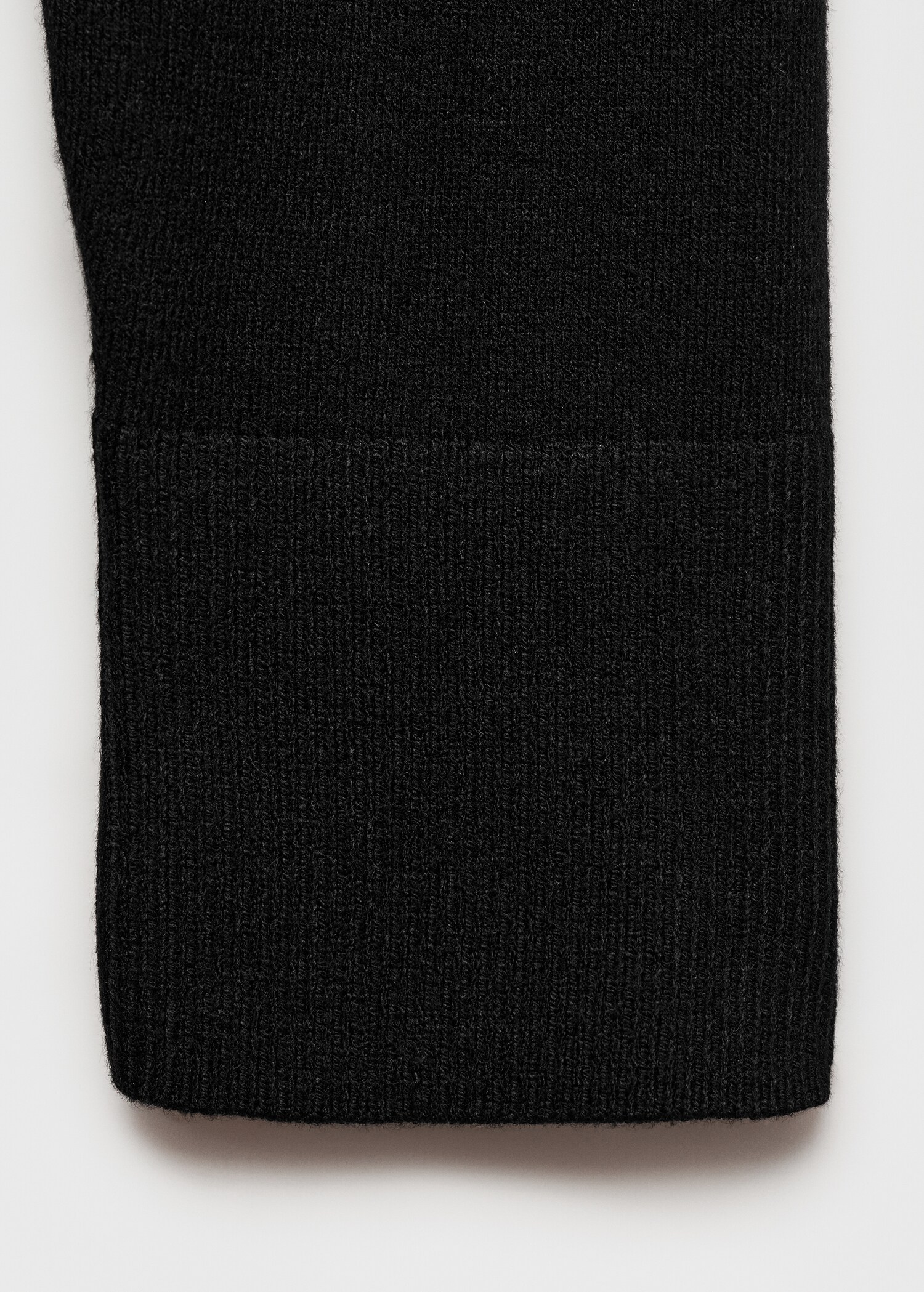 Perkins-neck knitted dress - Details of the article 0