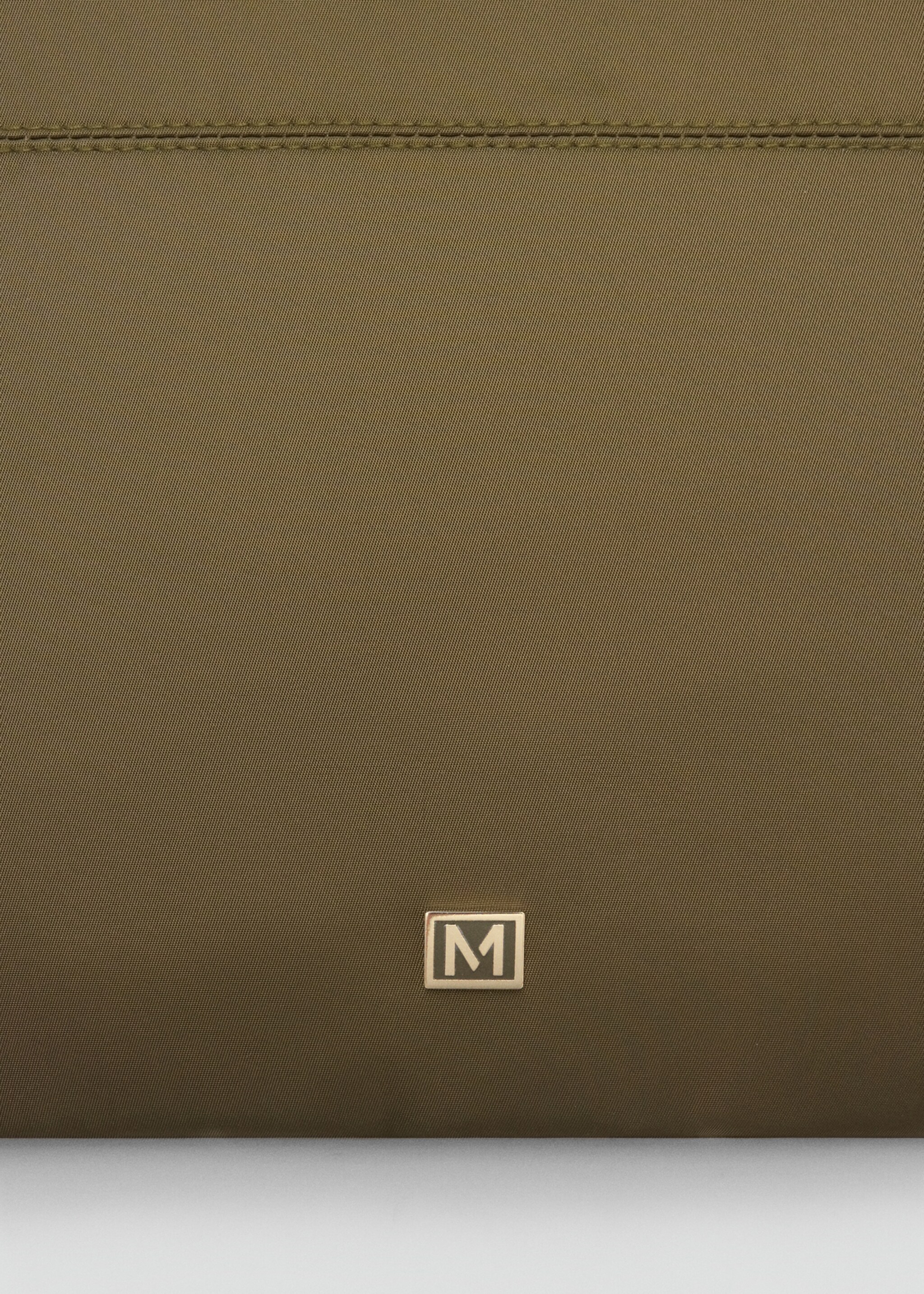 Nylon hoes met rits - Detail van het artikel 1, Kaki. Ref: 87070427-00.