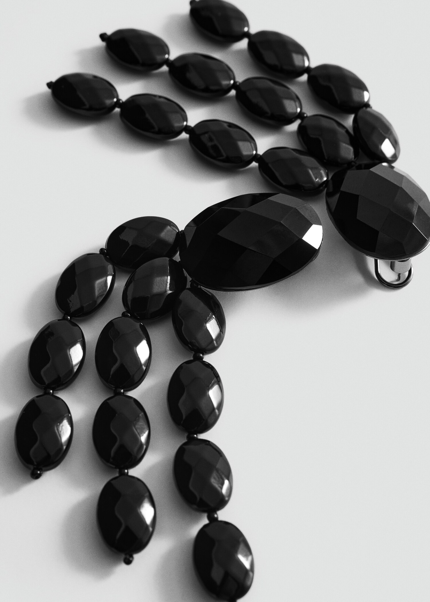 Σκουλαρίκι καταρράκτης χάντρες - Μεσαίο πλάνο