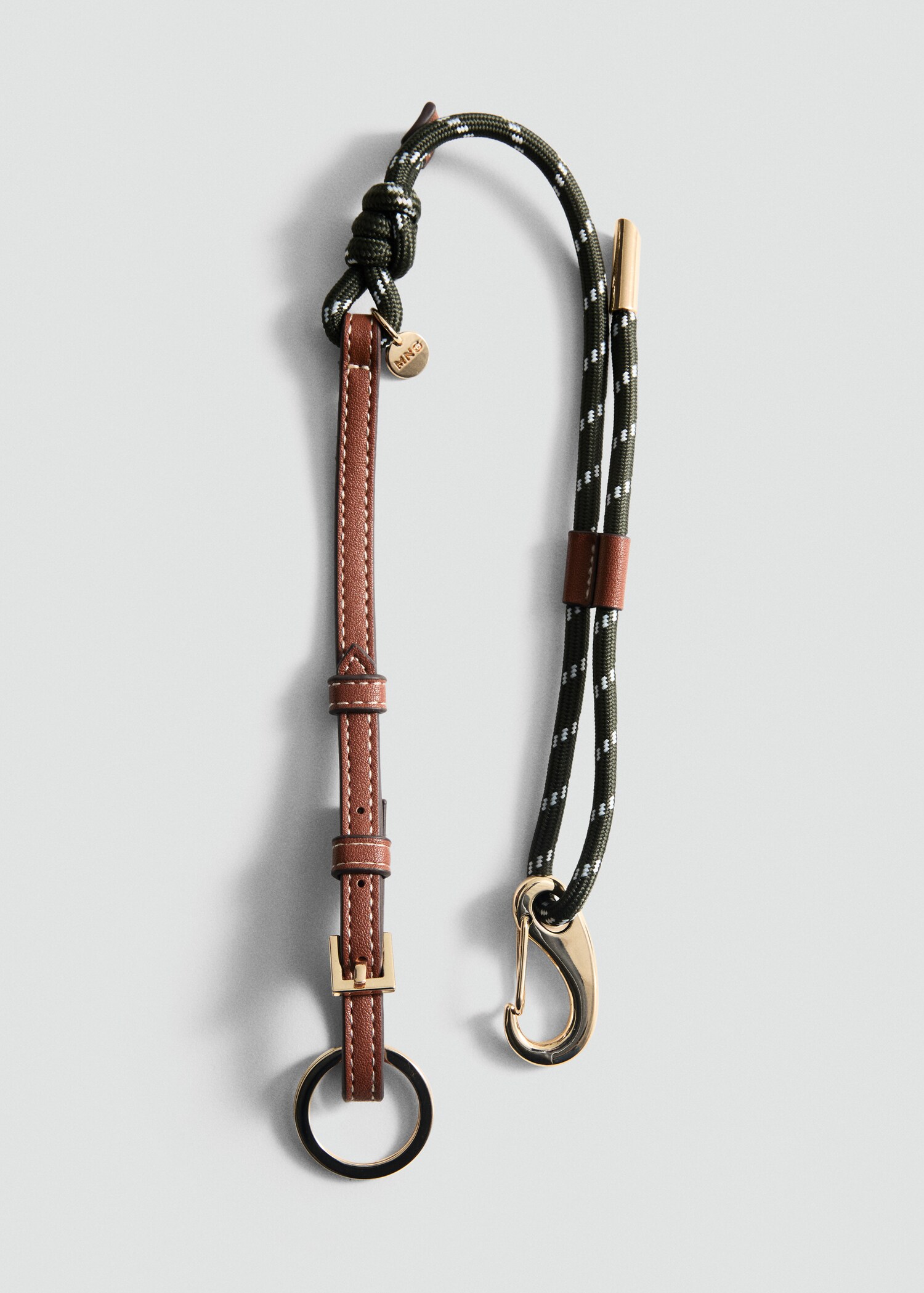 Carabiner keyring with combination - Article without model