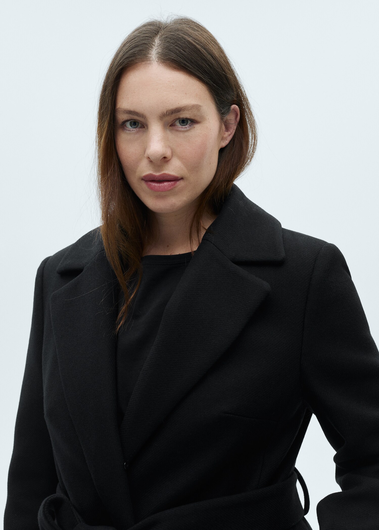 Abrigo lana Manteco cuello pelo desmontable - Detalle del artículo 4