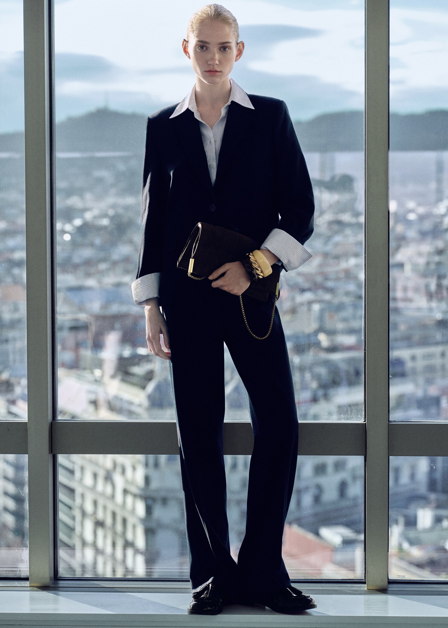 Pantalon de costume fines rayures - Détail de l'article 7