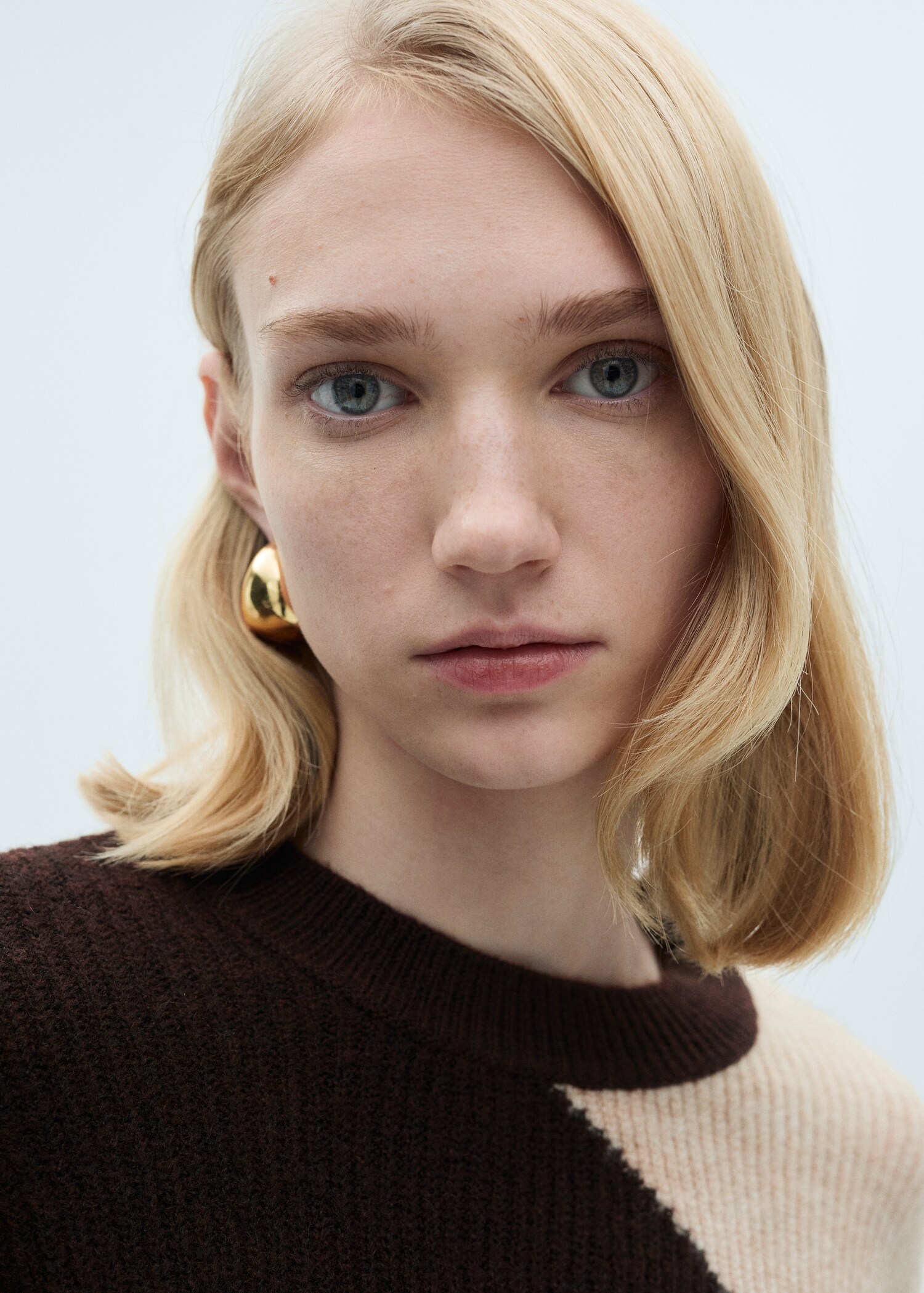 Gestreepte gebreide trui - Detail van het artikel 1