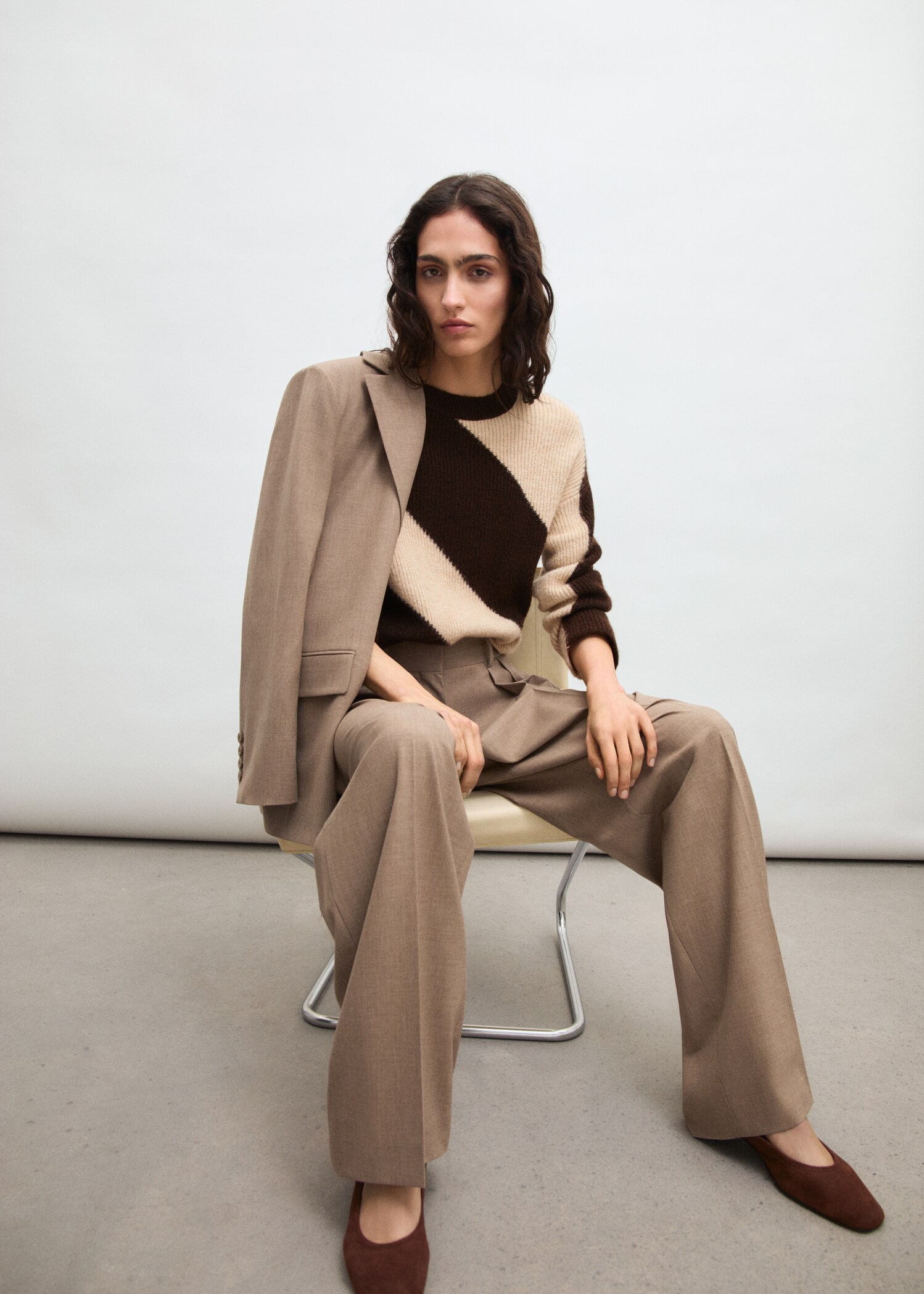 Gestreepte gebreide trui - Detail van het artikel 6