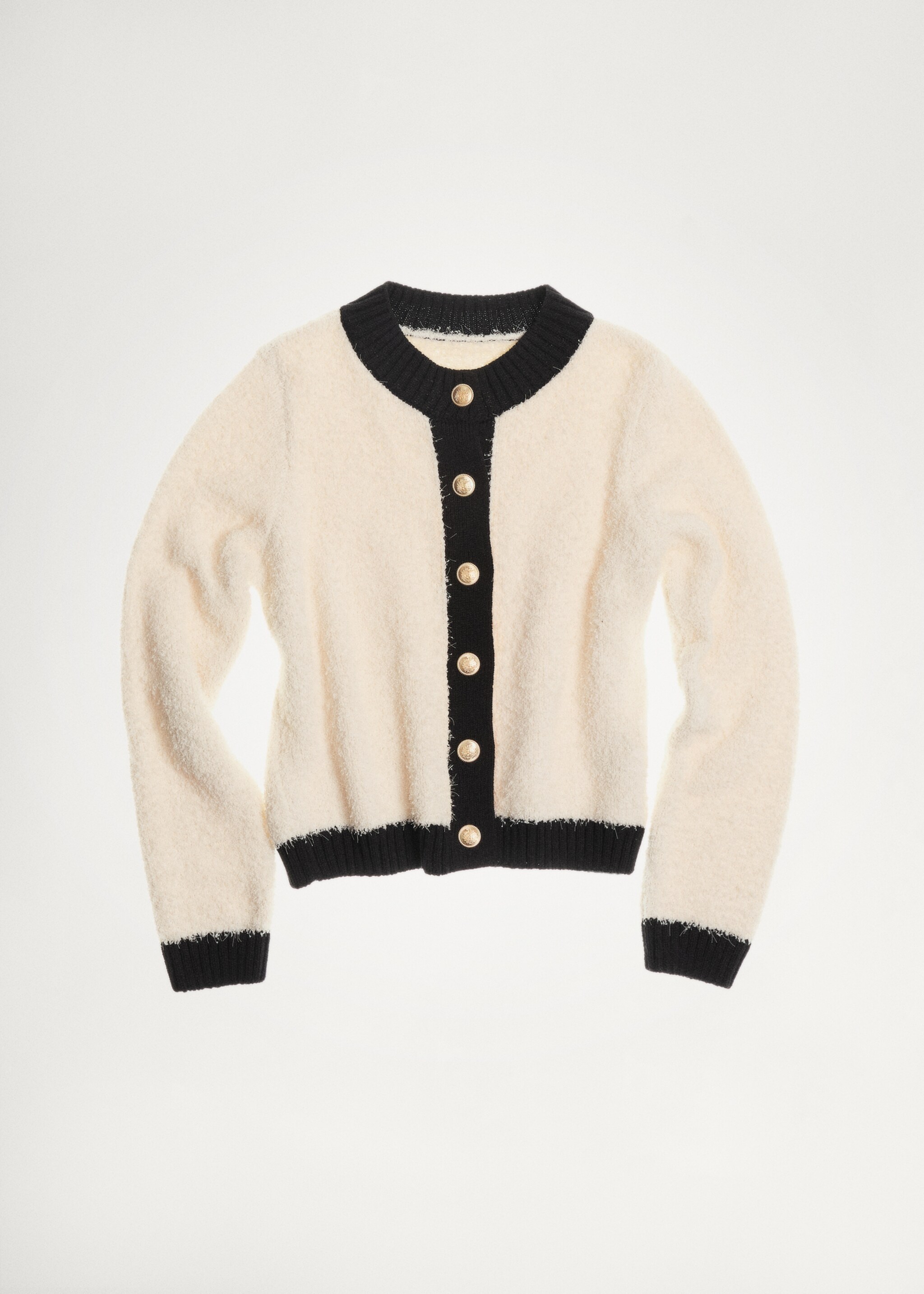 Jacka med kontrasterande knappar - Detaljer om artikeln 7, Rå. Ref: 87070452-00.