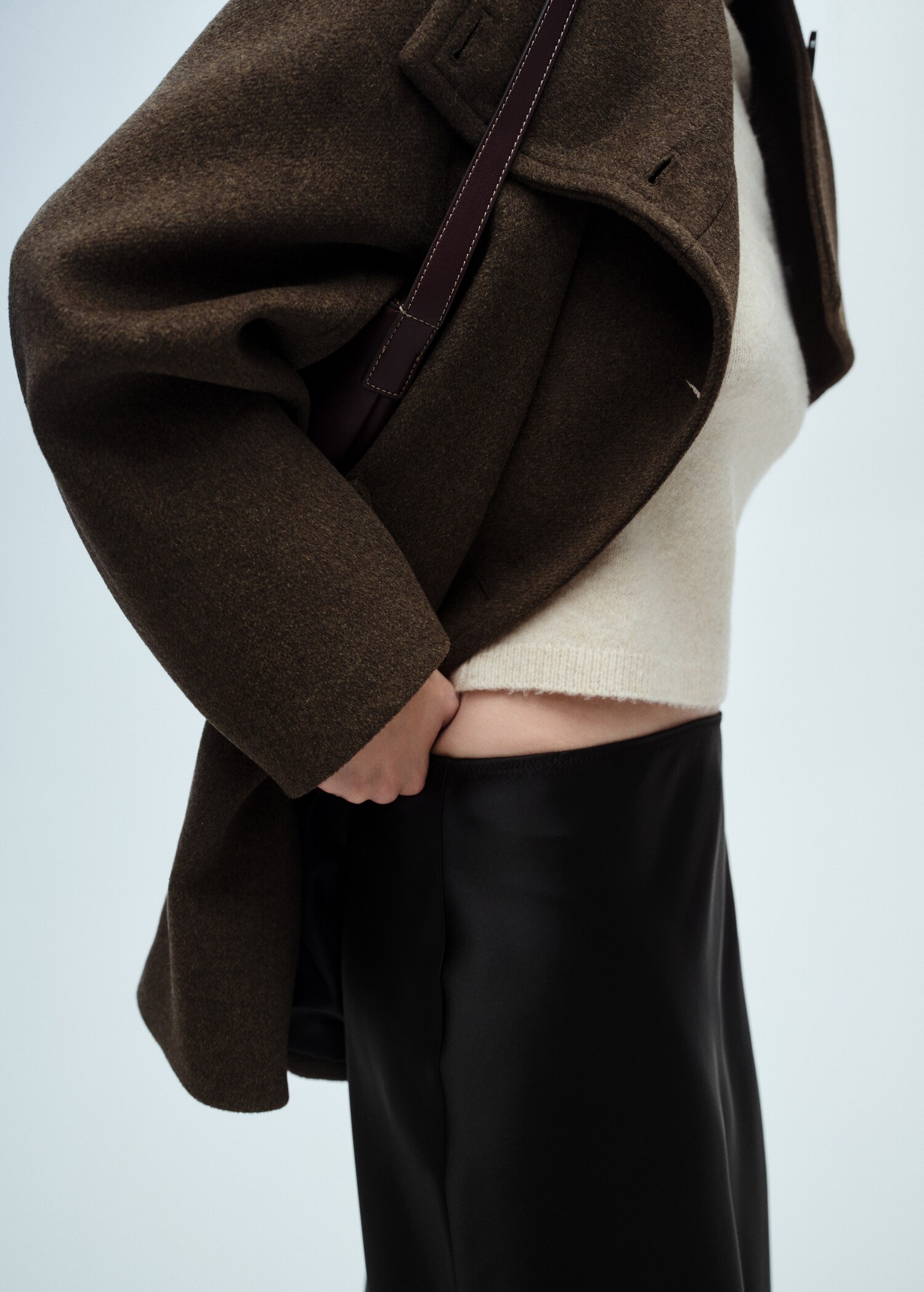 Midirock mit Satin-Effekt - Detail des Artikels 6