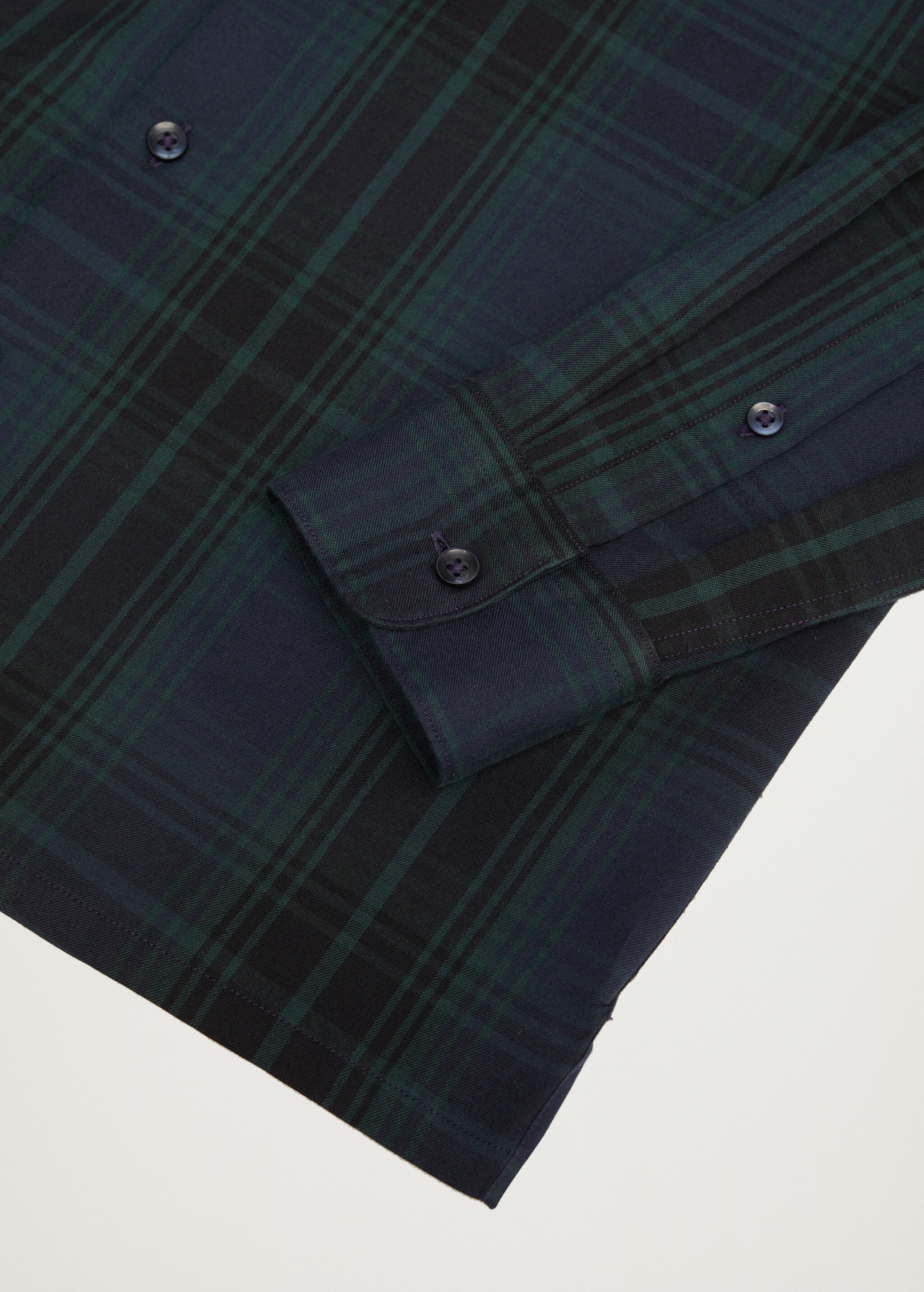 Košile regular fit bavlněná kostkovaná - Detail zboží 7