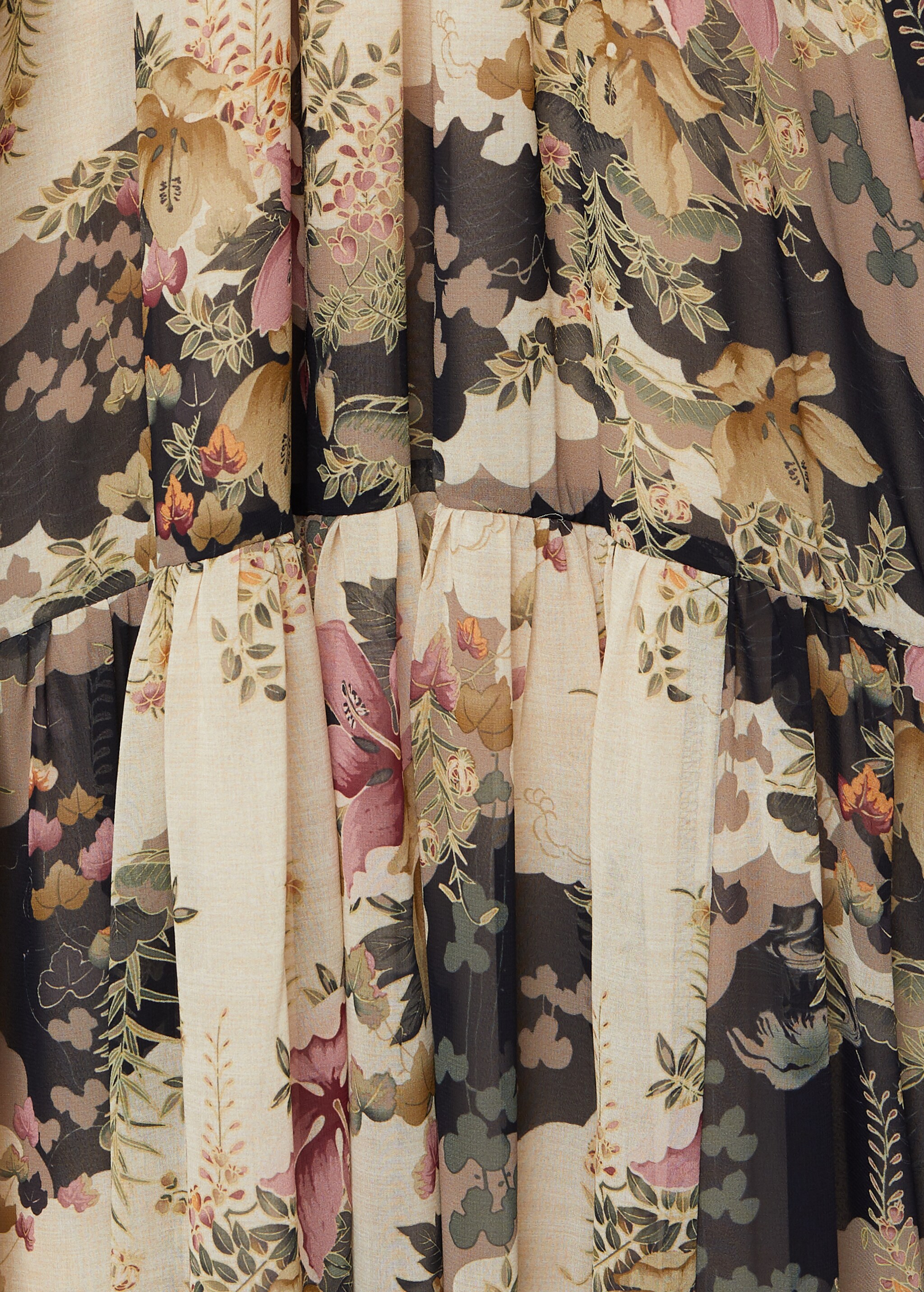 Vestido fluido estampado floral - Detalle del artículo 8
