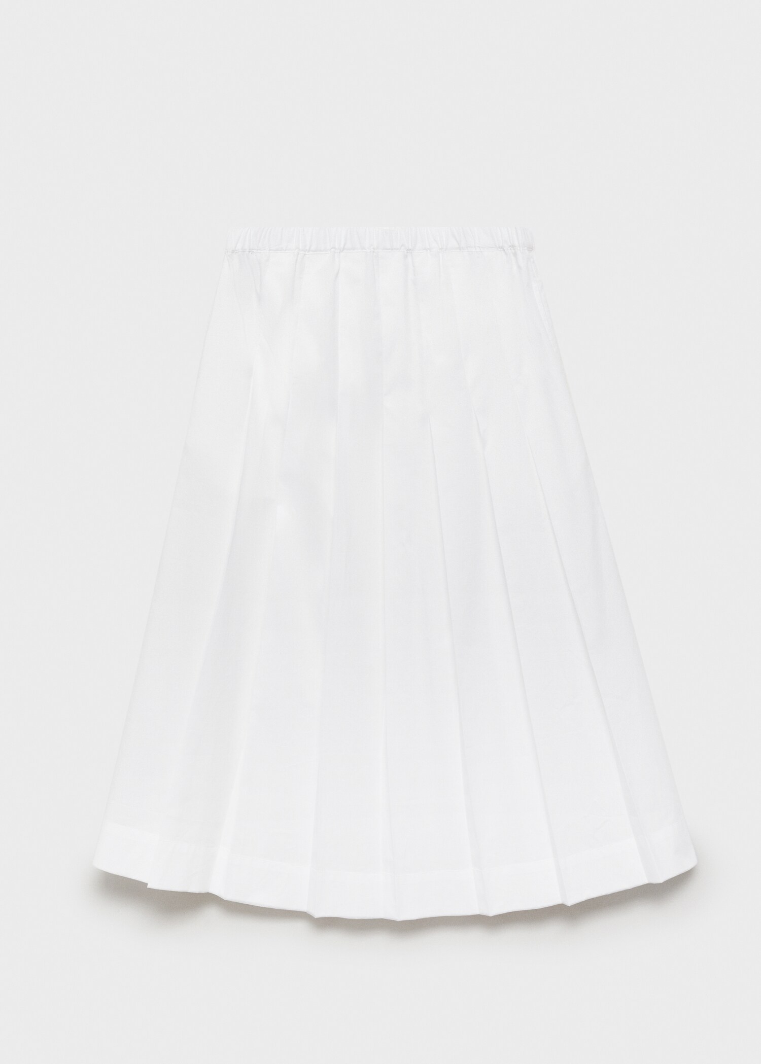 Cotton pleated skirt - Article without model