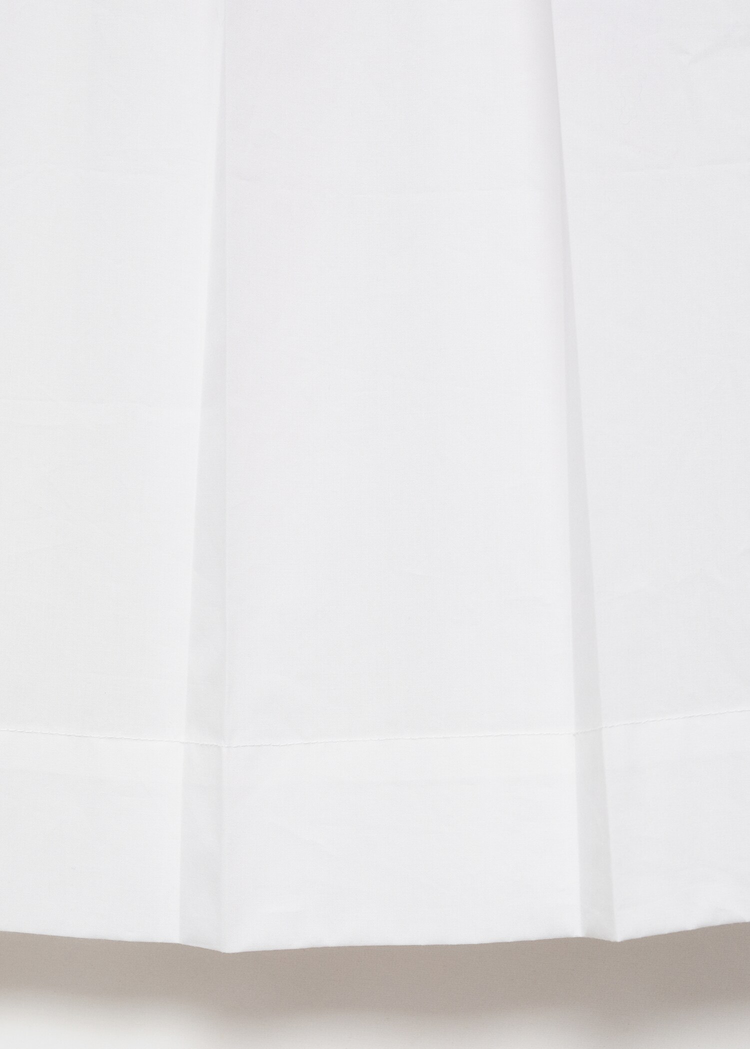 Cotton pleated skirt - Details of the article 0