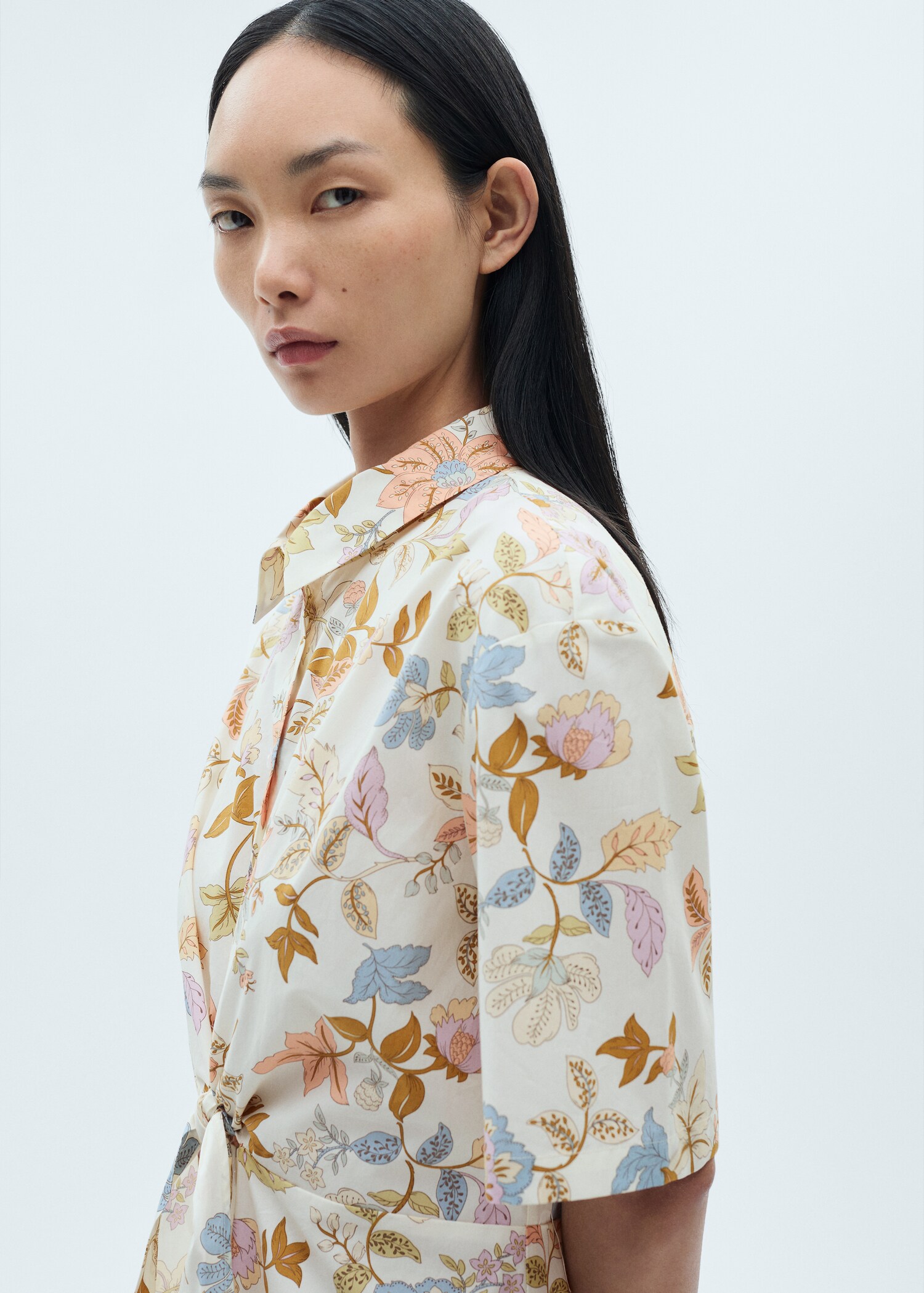 Robe nœud en imprimé fleuri - Détail de l'article 6