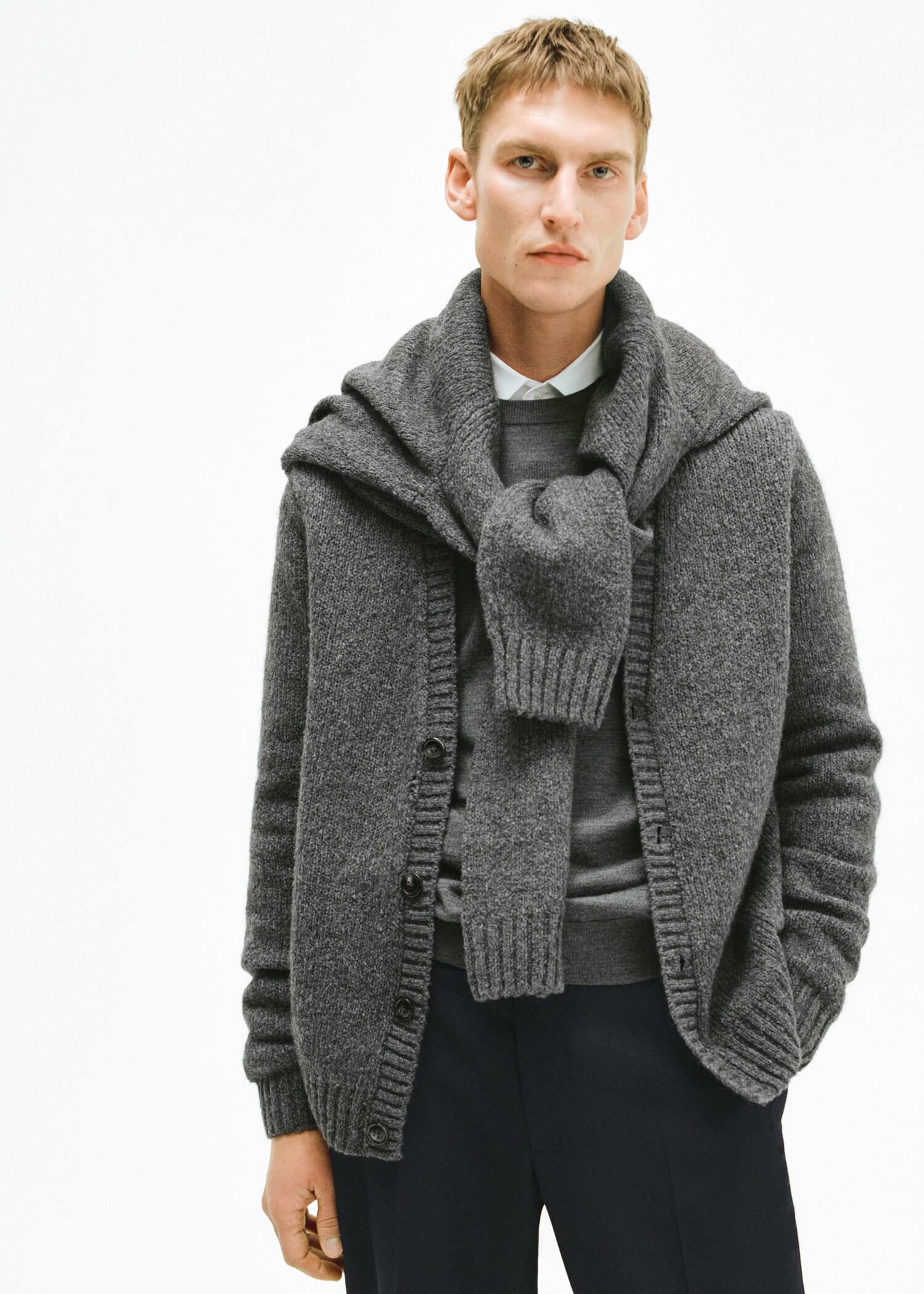 Strickcardigan aus Wollgemisch - Detail des Artikels 3