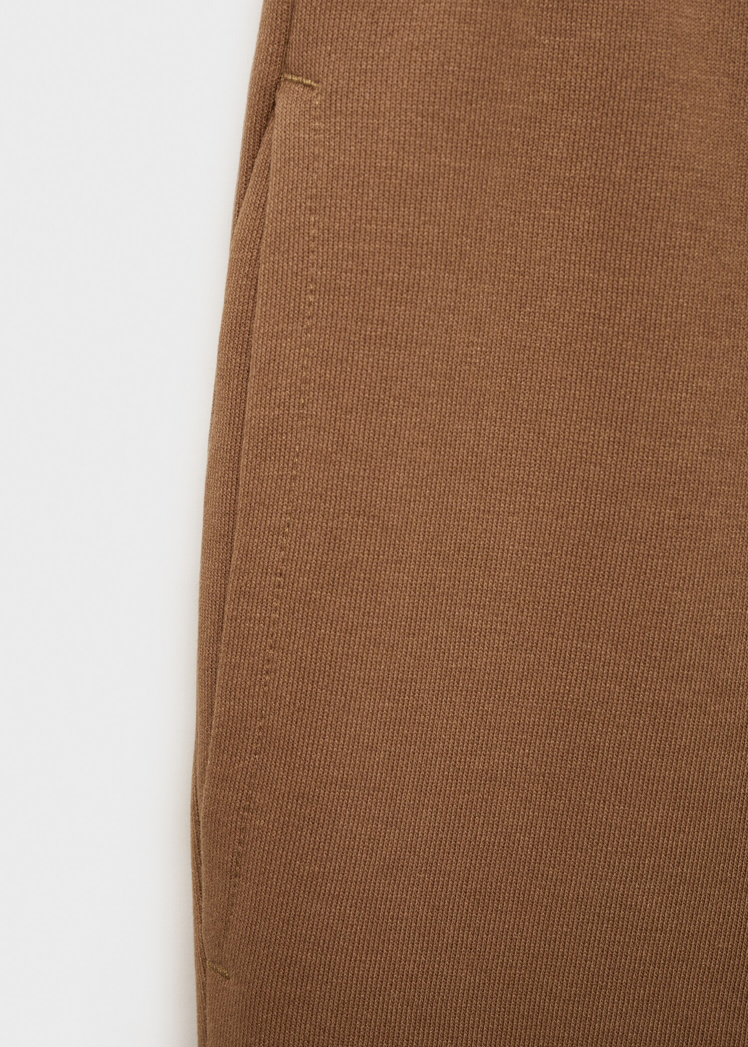 Jogging taille élastique cardé - Détail de l'article 0