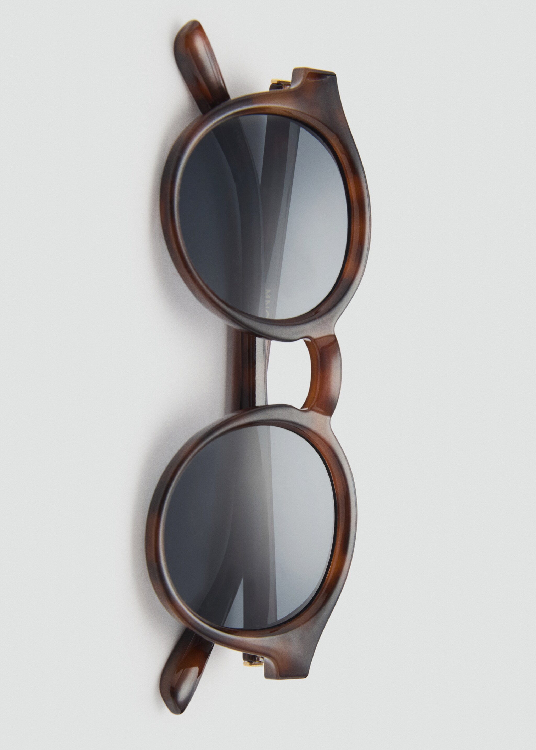 Round-framed sunglasses - Details of the article 5, Brown. Ref: 87070605-00.
