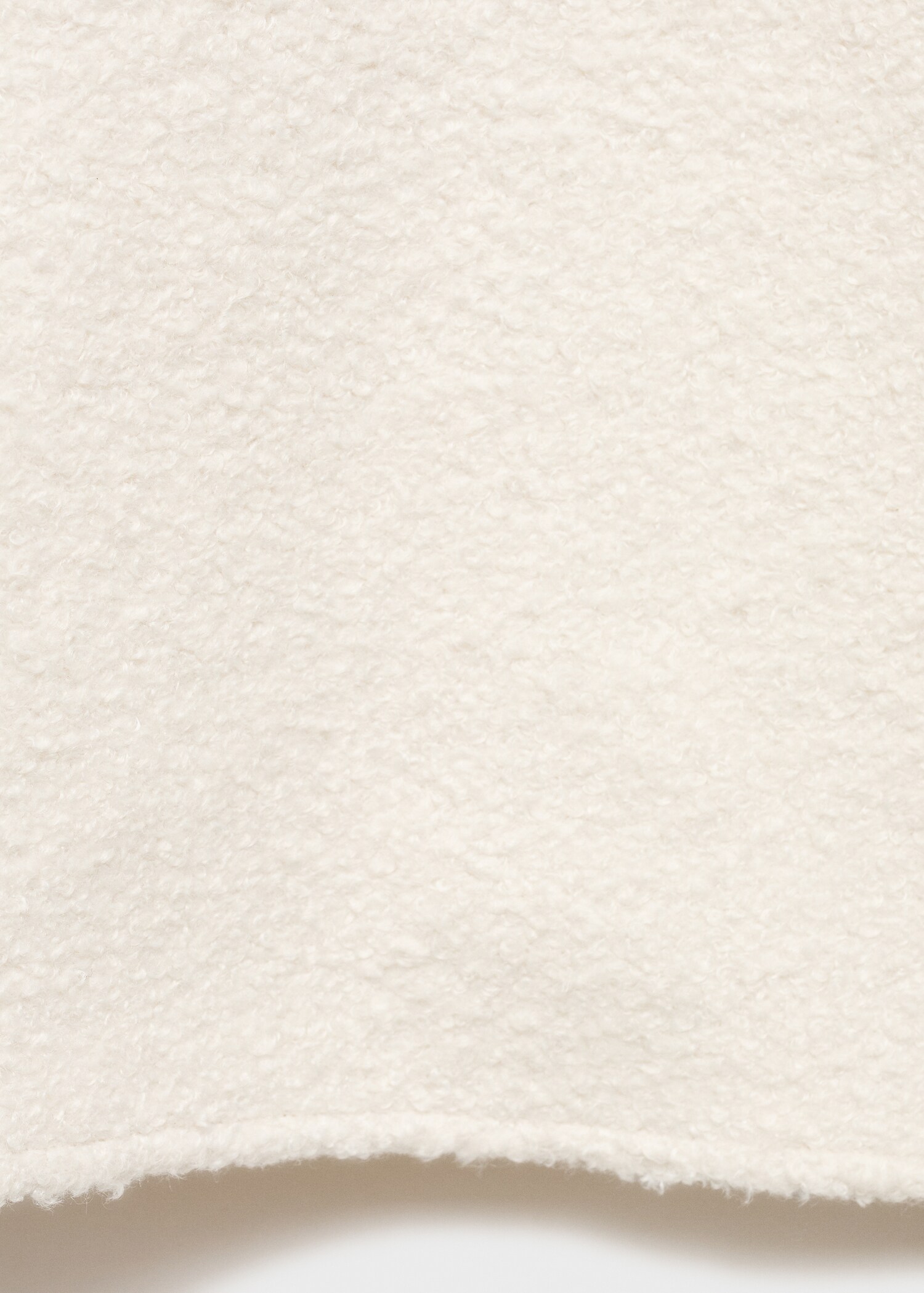 Jupe midi tissu bouclette - Détail de l'article 8